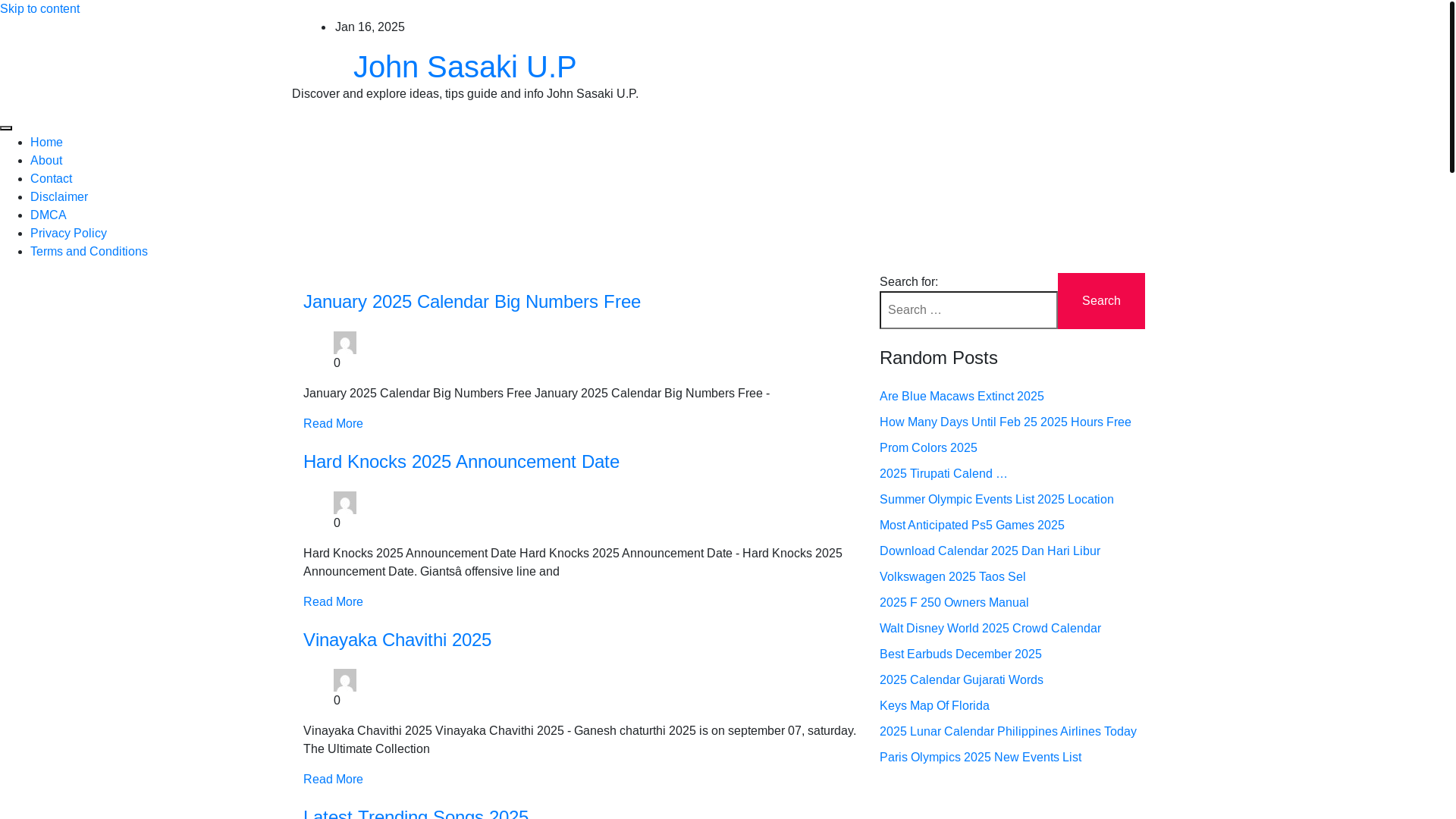 website screenshot of https://johnsasakiup.pages.dev/