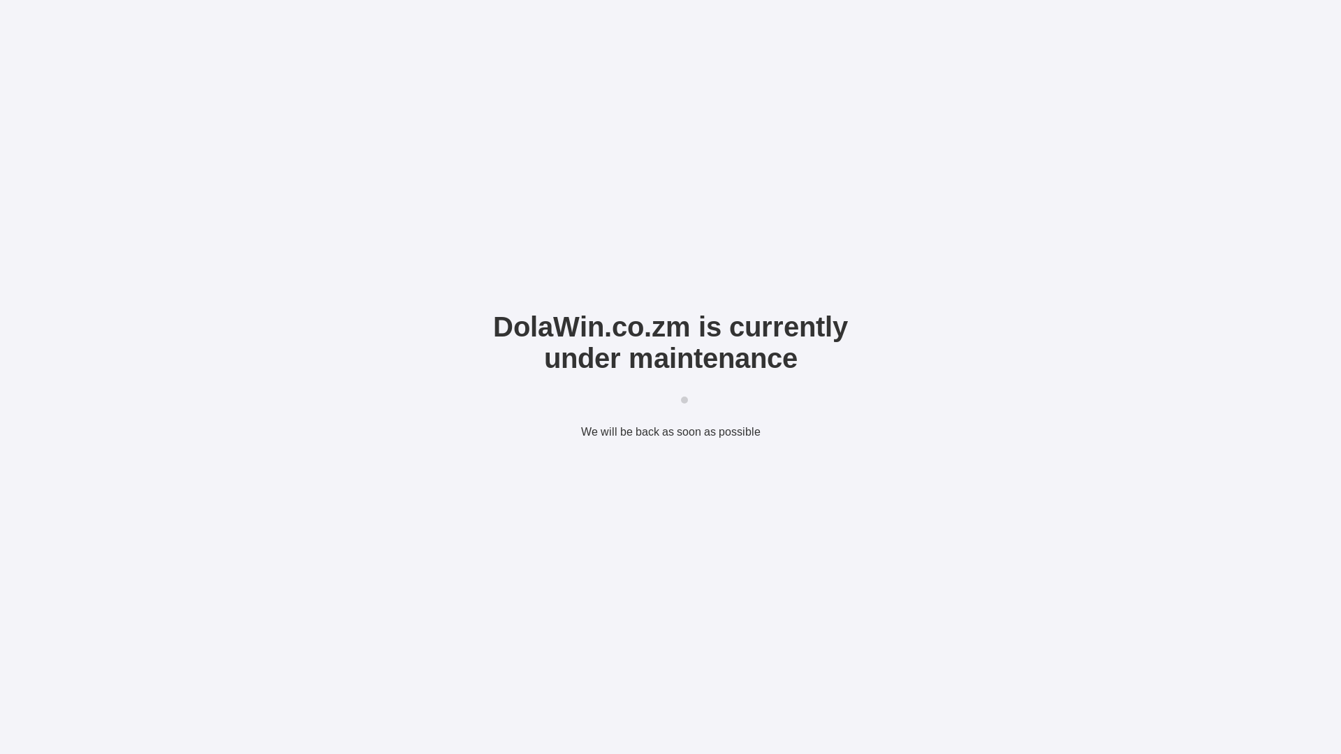 website screenshot of https://dolawin.co.zm/