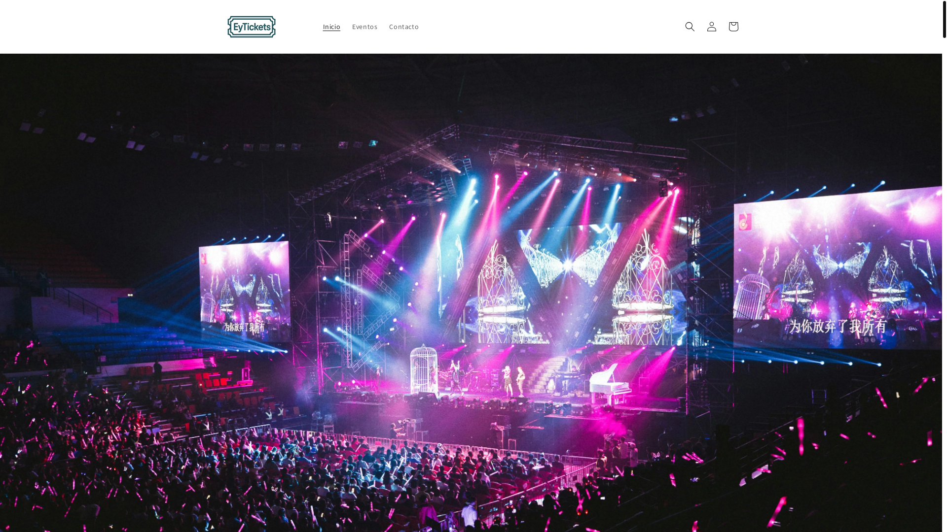 website screenshot of https://eytickets.com.mx/