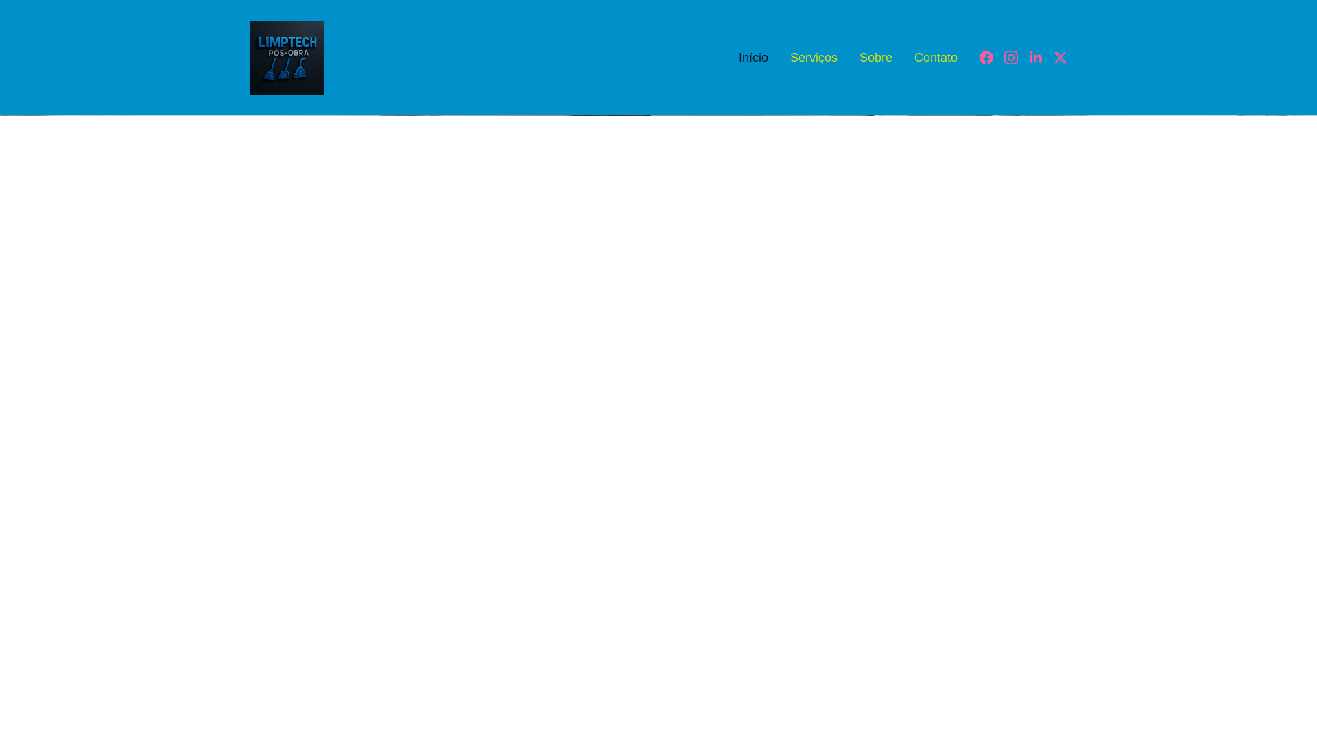 website screenshot of https://limpetechposobra.com.br/