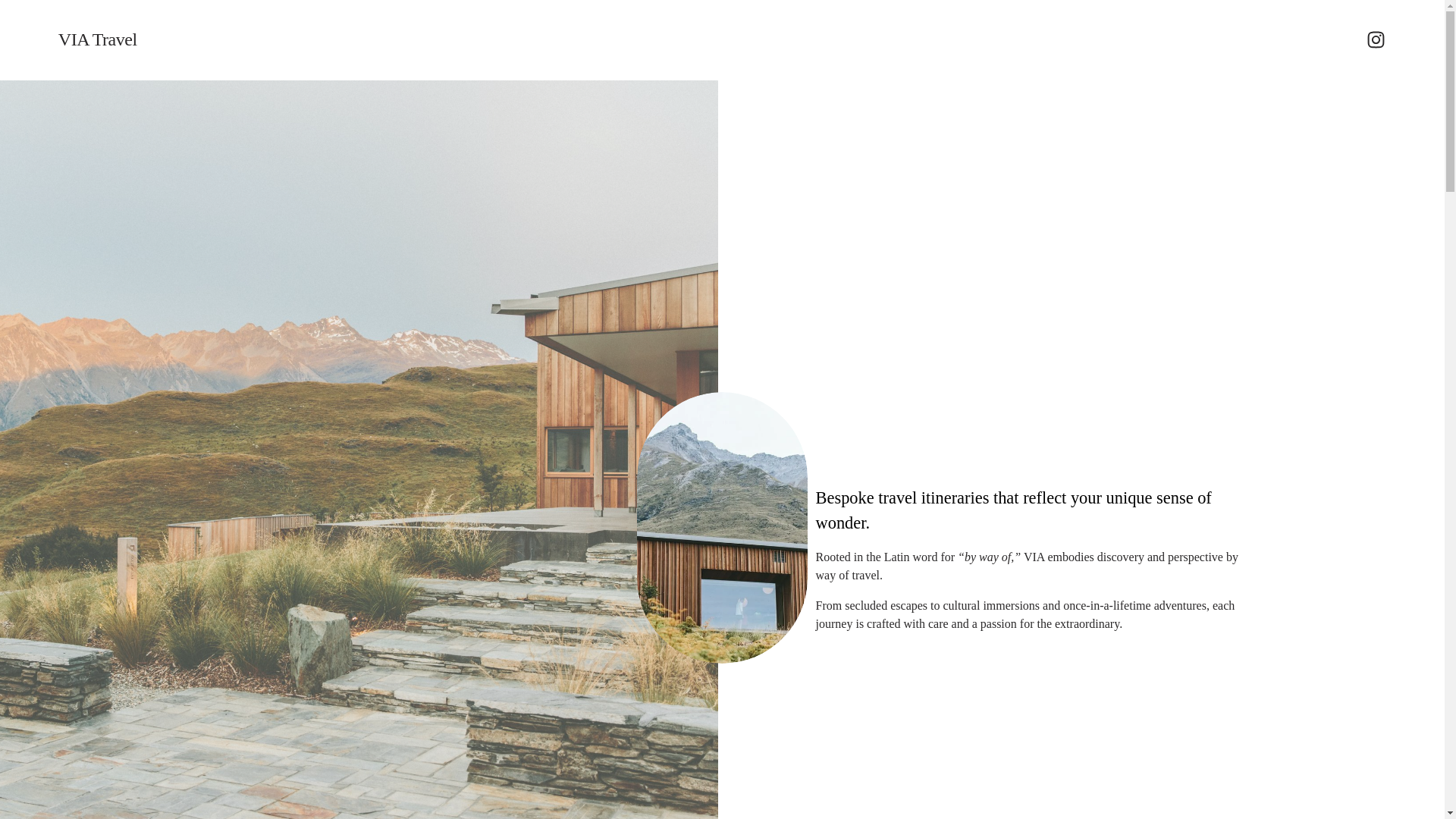 website screenshot of https://viatravelagency.org/
