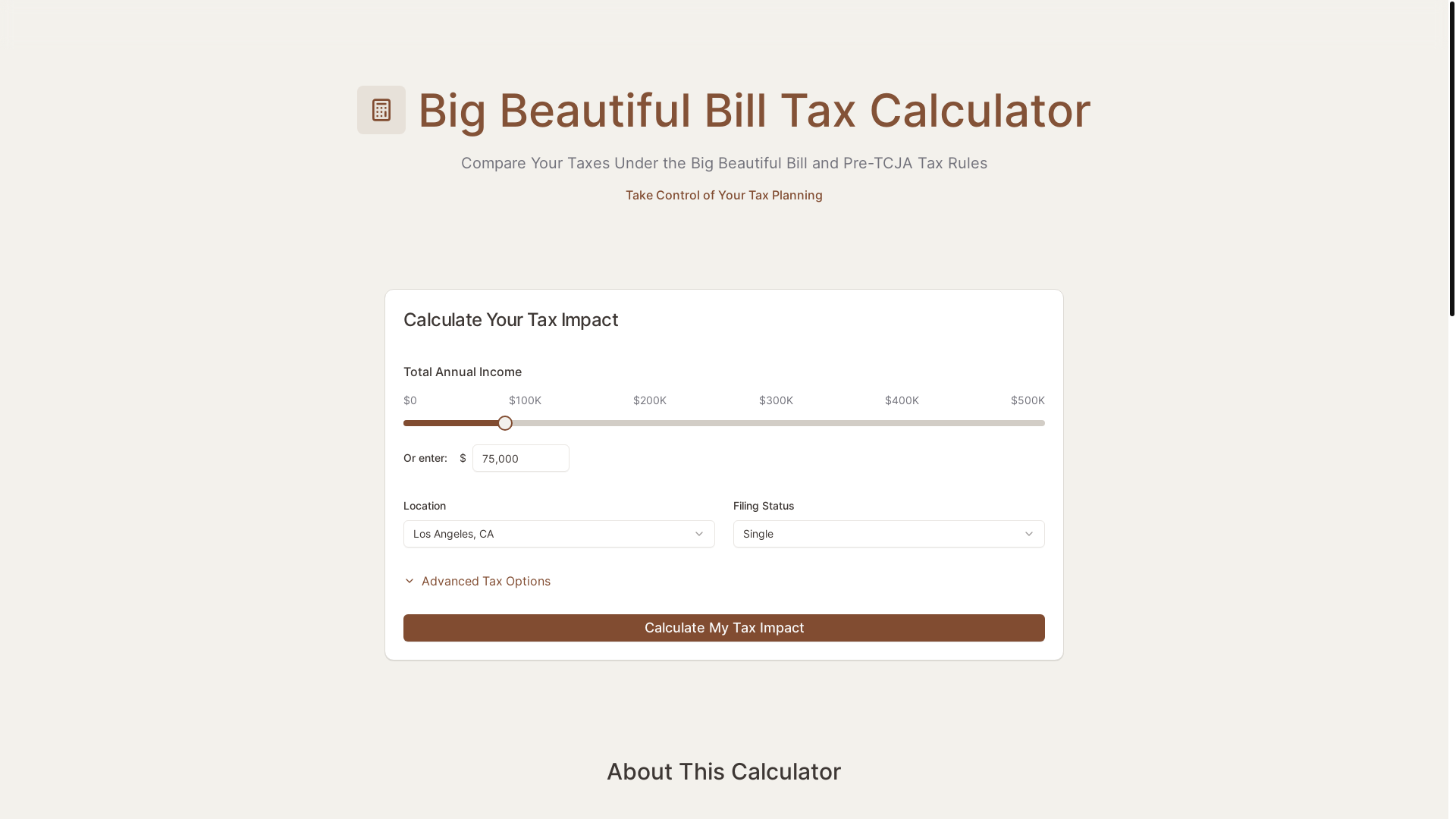 website screenshot of https://obb-calculator-nice.pages.dev/
