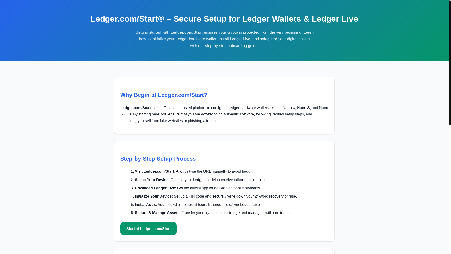 website screenshot of https://secure-ledger-com.pages.dev/
