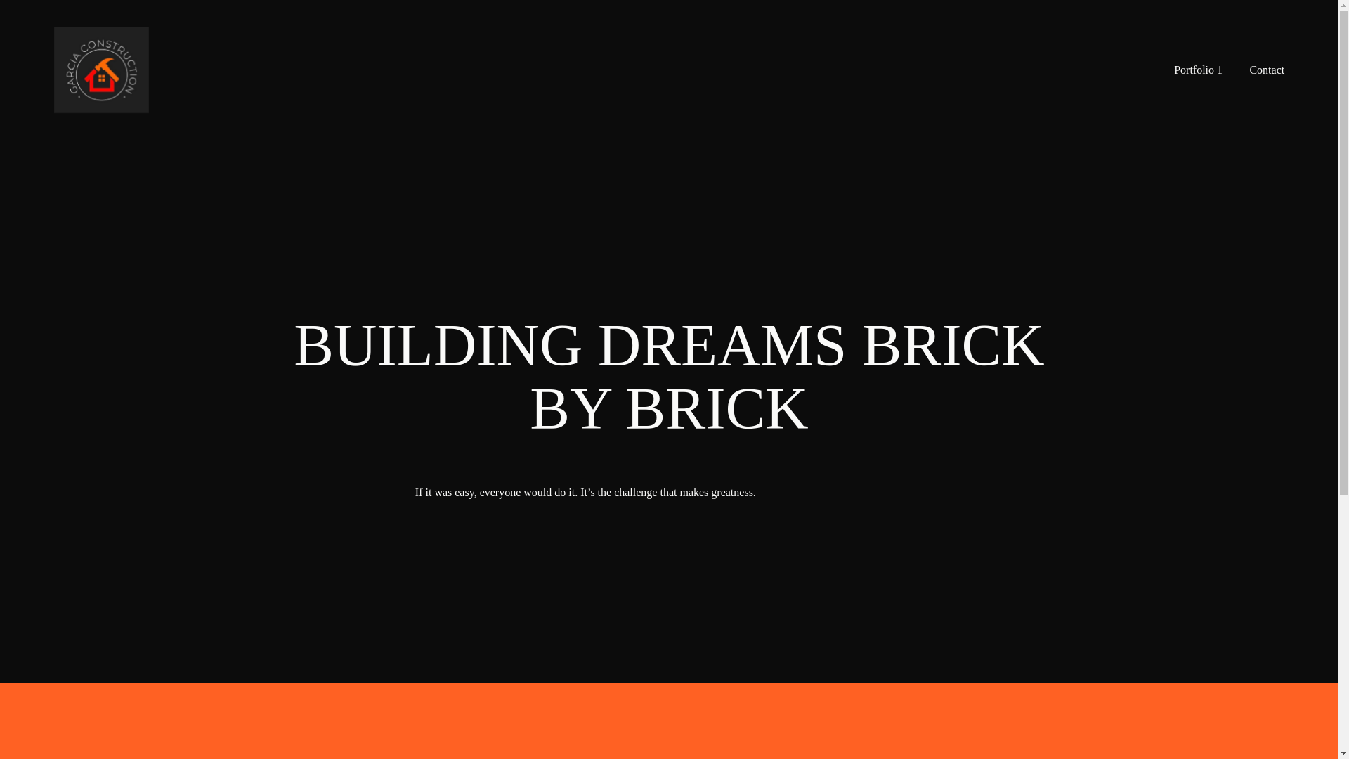 website screenshot of https://garcia-constructions.com/