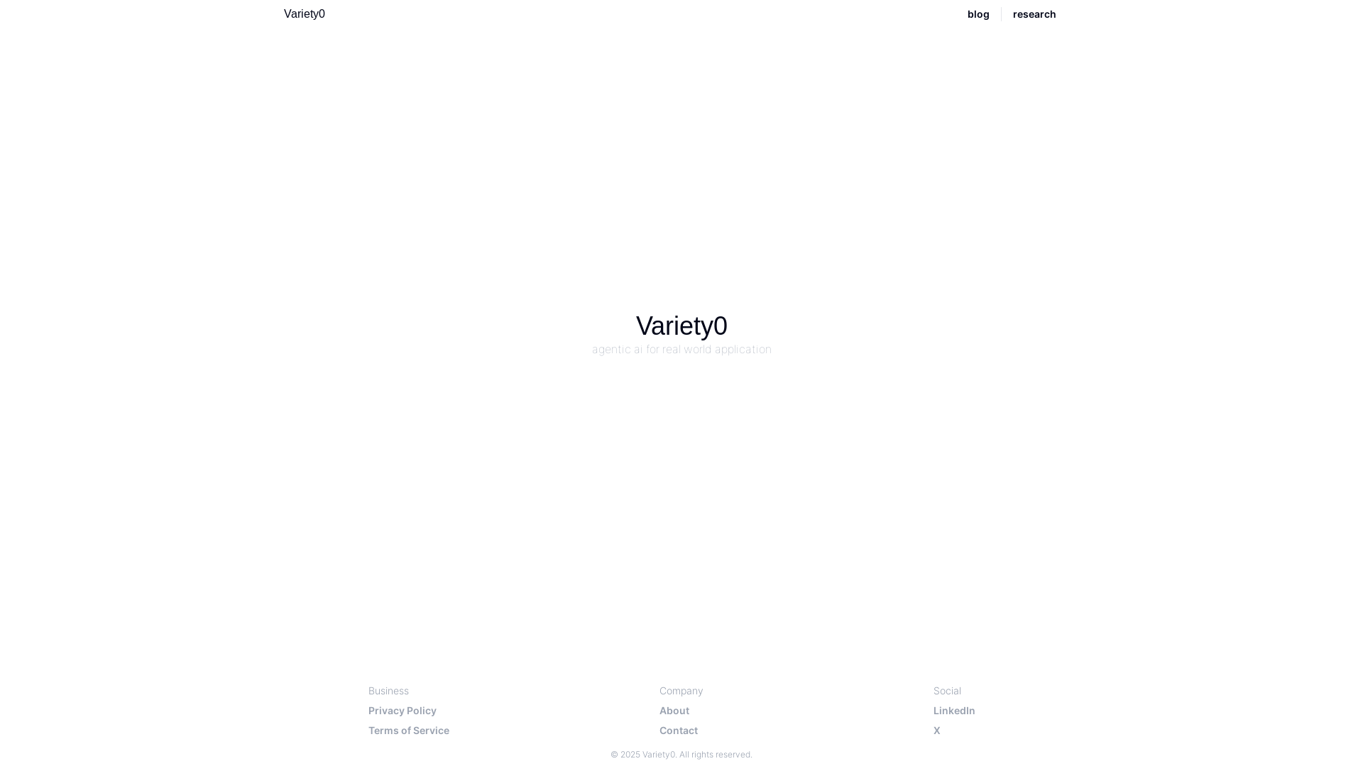 website screenshot of https://variety0.com/