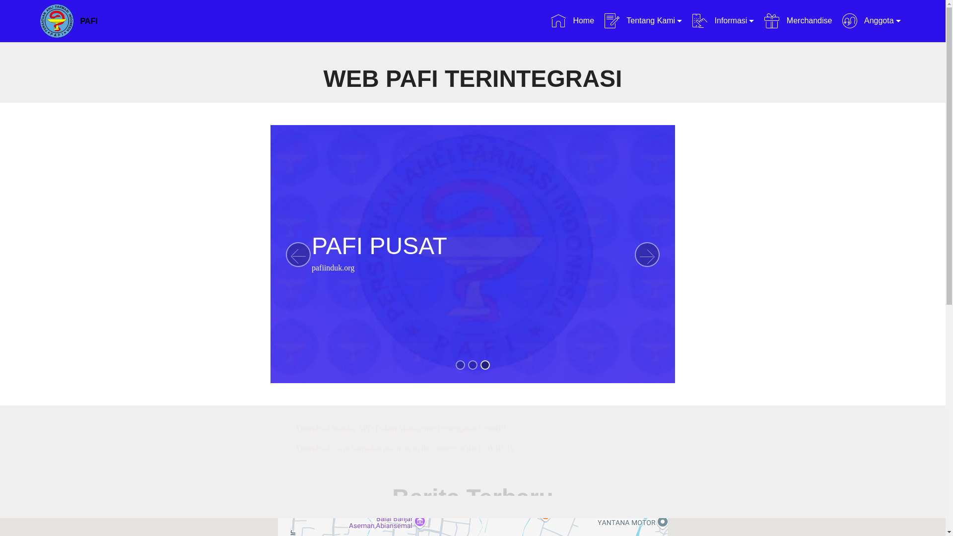 website screenshot of https://pafi-abiansemal-org.pages.dev/