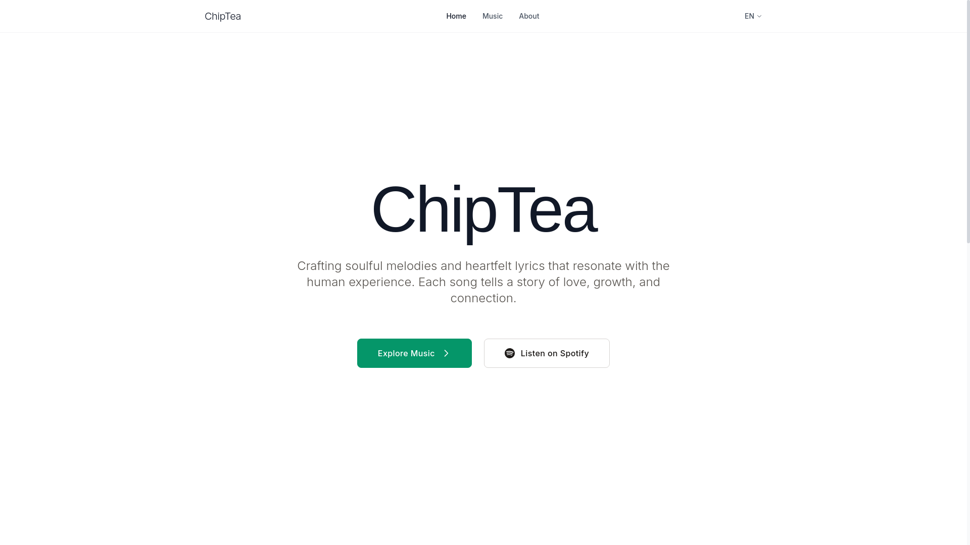 website screenshot of https://chiptea.pages.dev/
