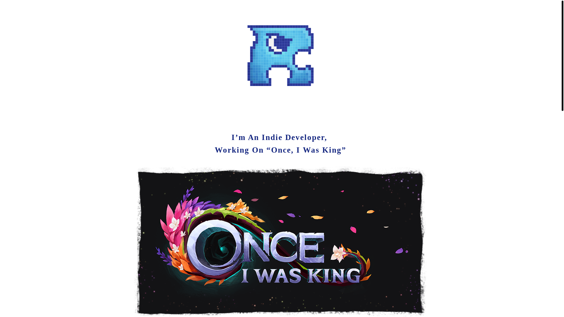 website screenshot of https://oncewerose.com/