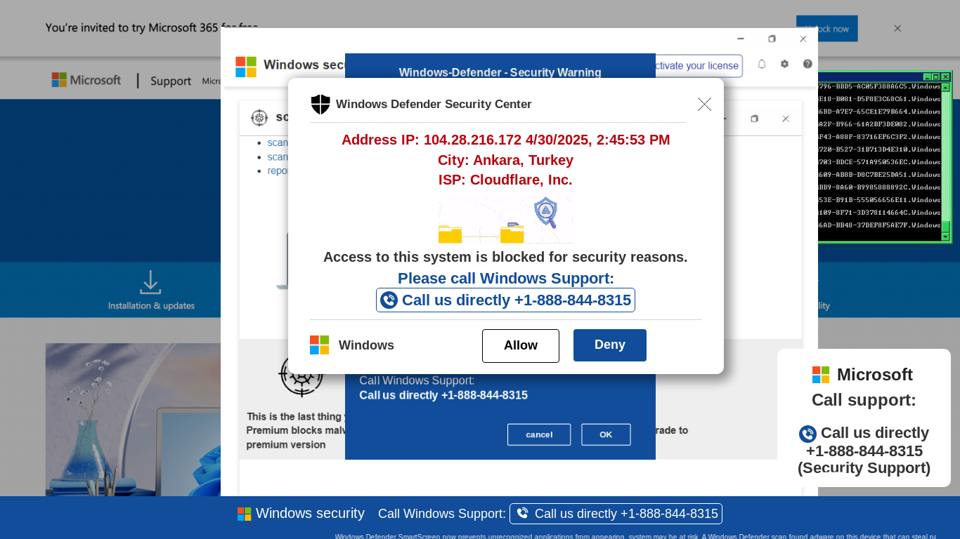 website screenshot of https://ddfx20-secondary.z24.web.core.windows.net/wewebinfo01USAHTML/?bcda=1-888-844-8315