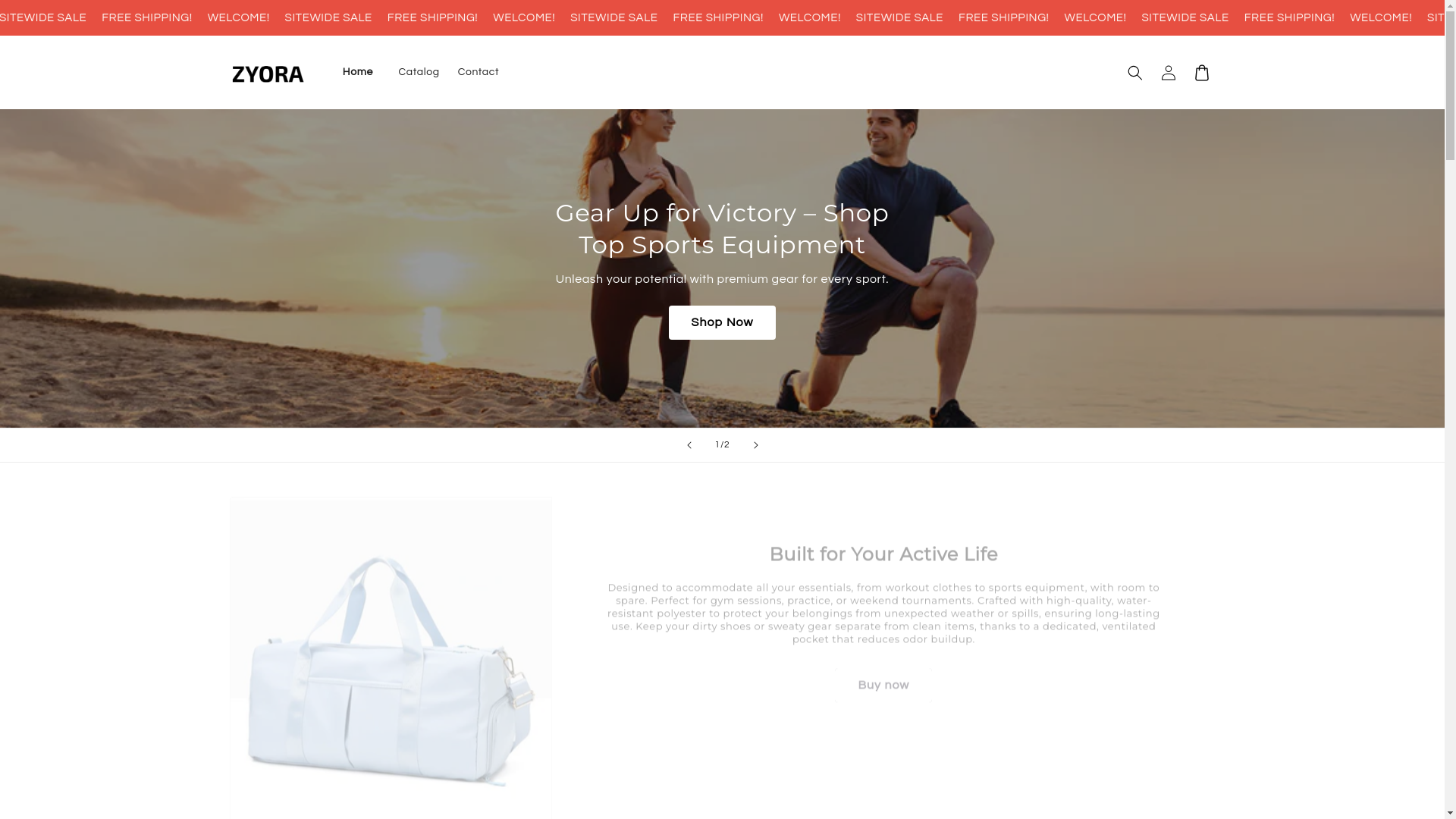 website screenshot of https://lovezyora.com/