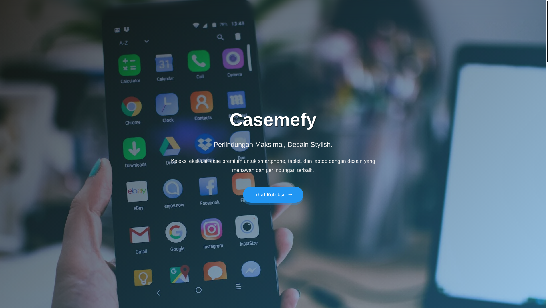 website screenshot of https://casemefy.pages.dev/