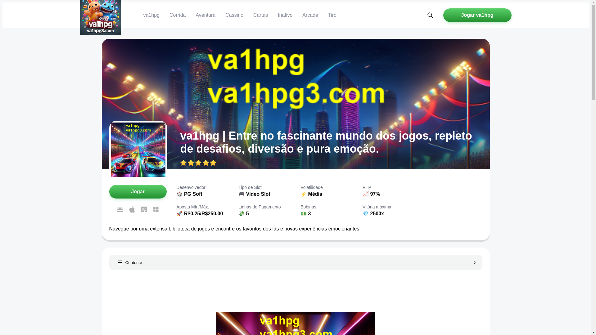 website screenshot of https://va1hpg3.com/