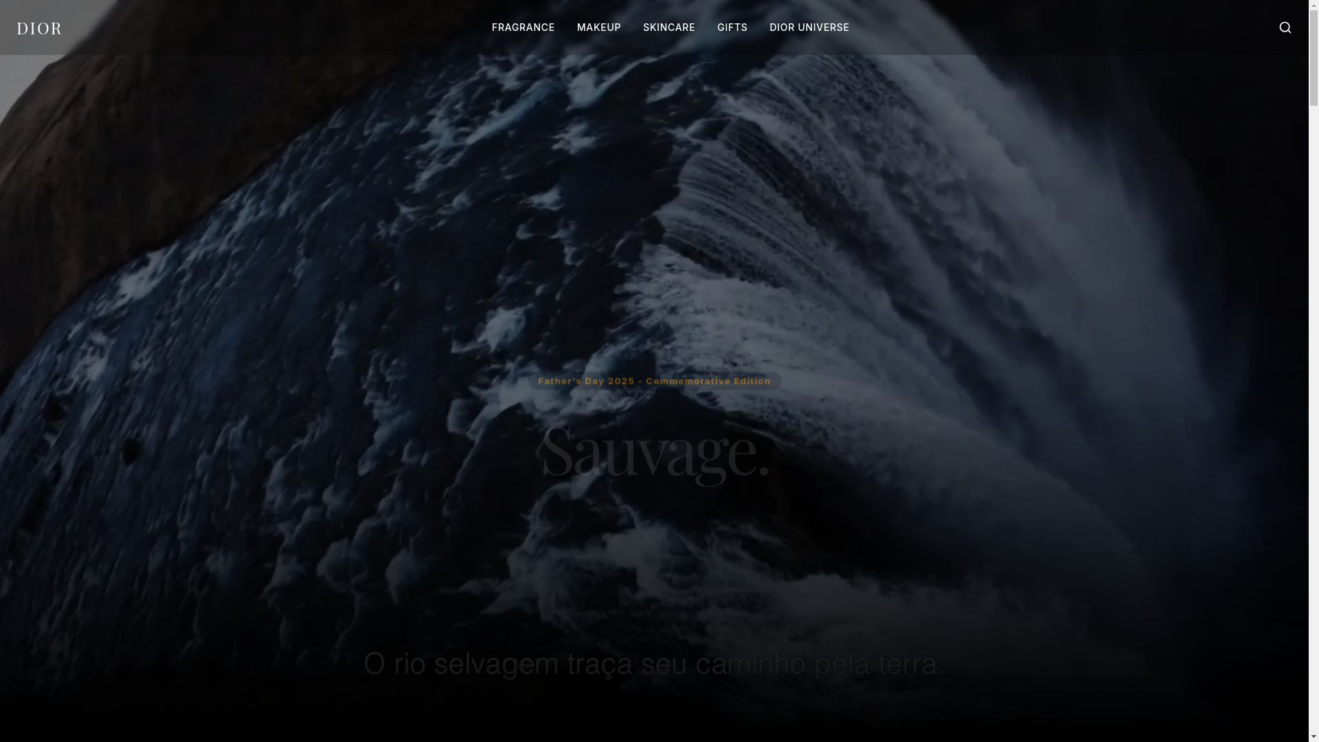 website screenshot of https://parfum-sauvagedior.store/