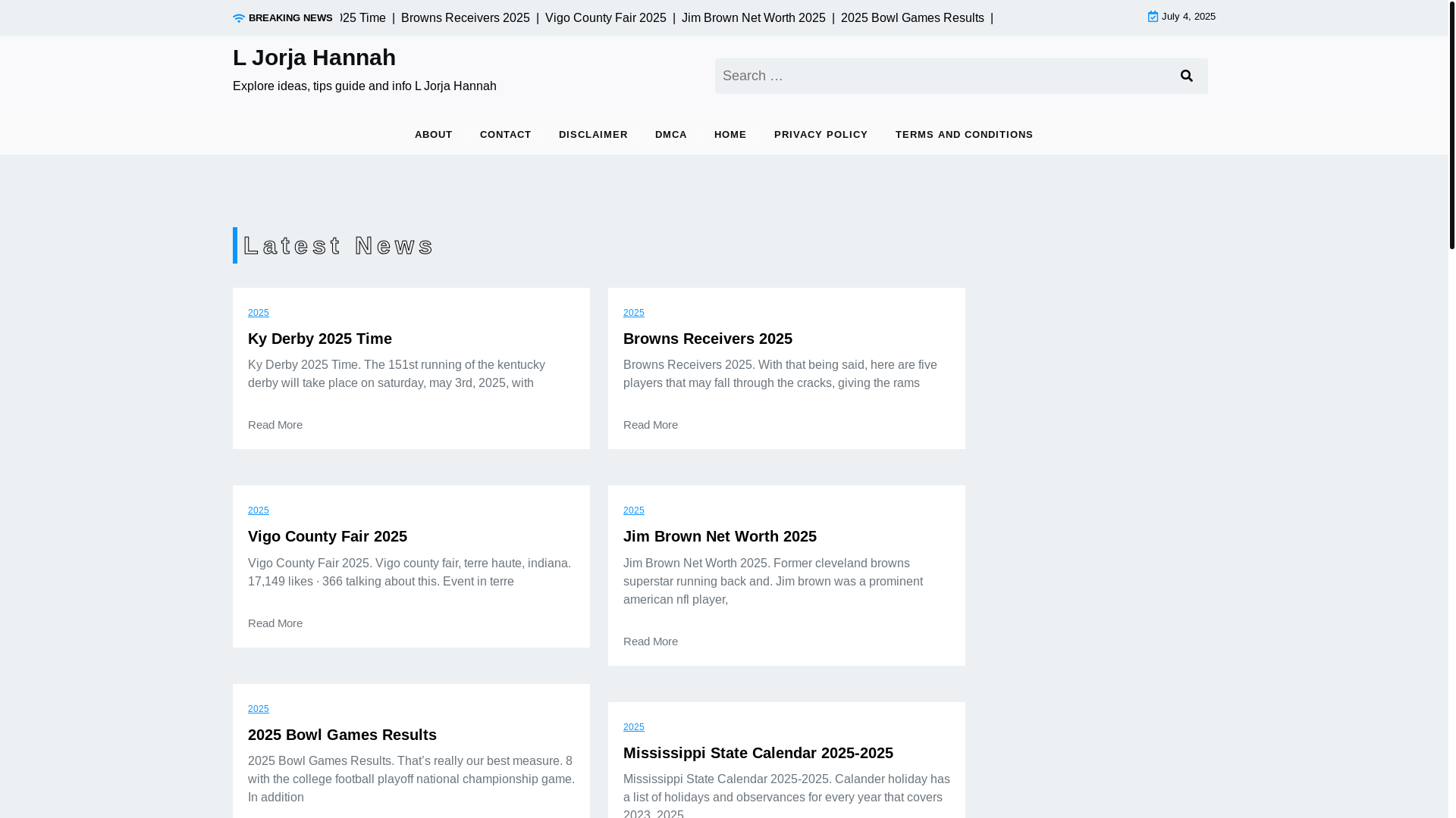website screenshot of https://ljorjahannah.pages.dev/