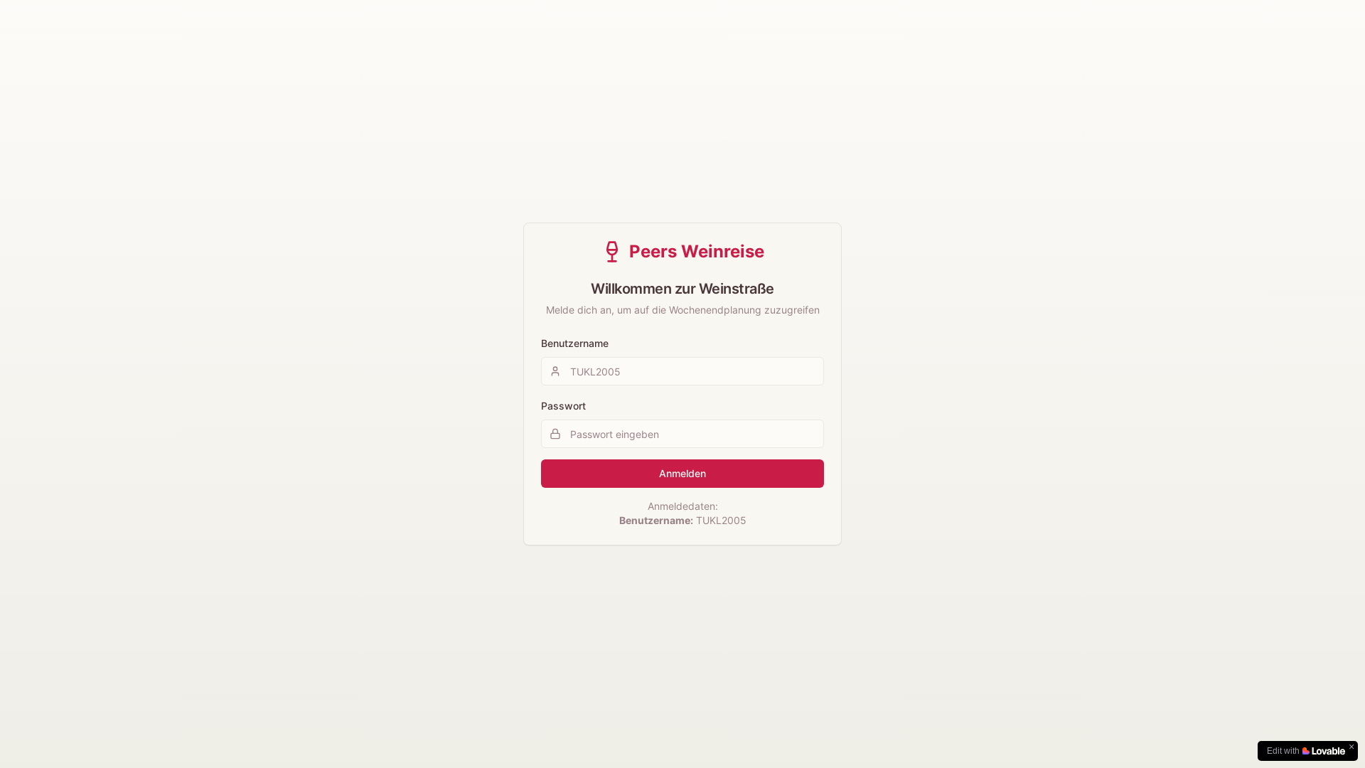 website screenshot of https://peer40wochenende.com/