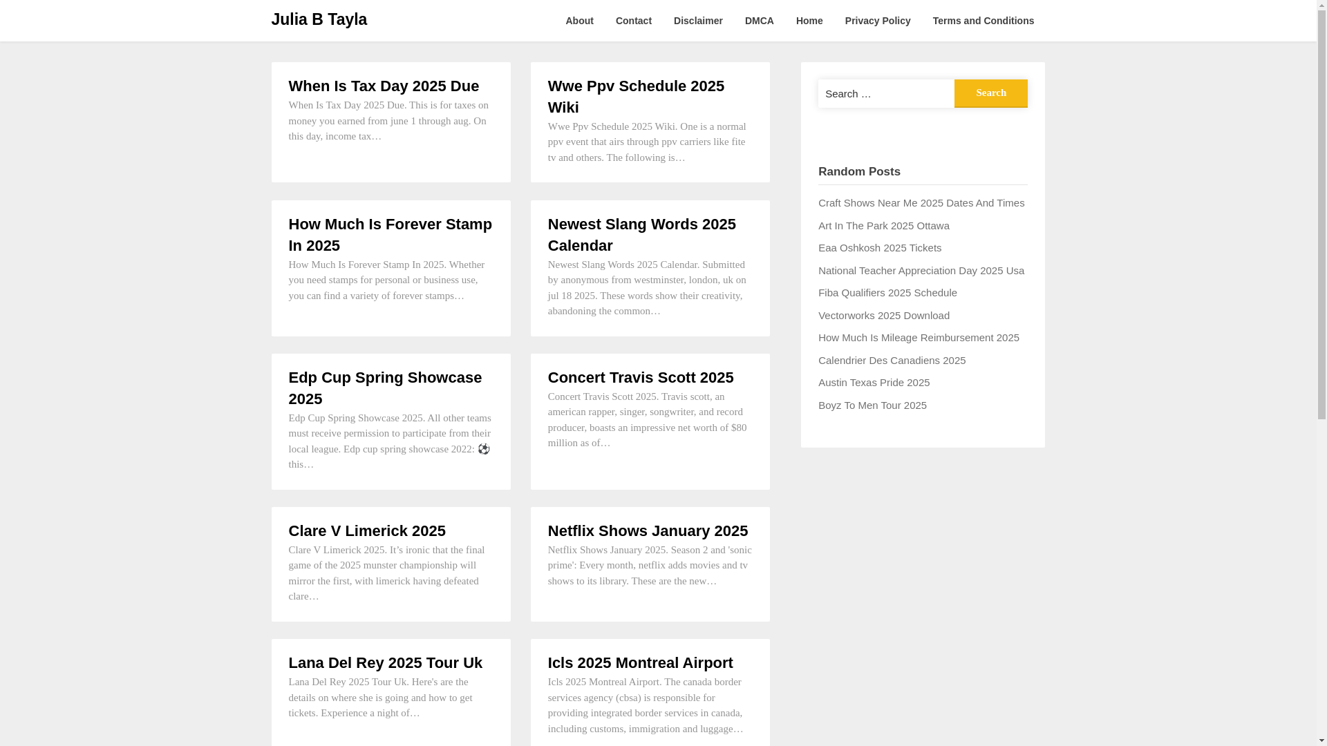 website screenshot of https://juliabtayla.pages.dev/