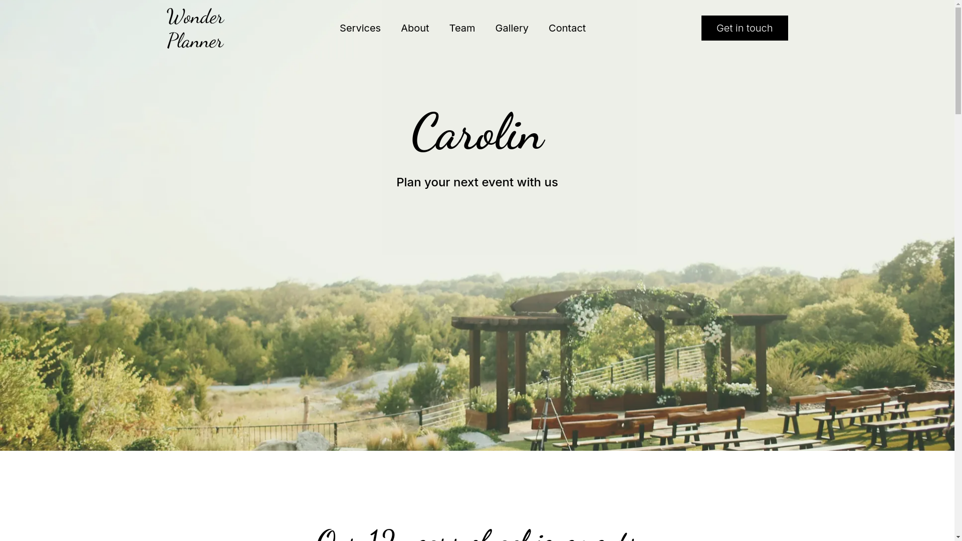 website screenshot of https://carolin-raach.de/