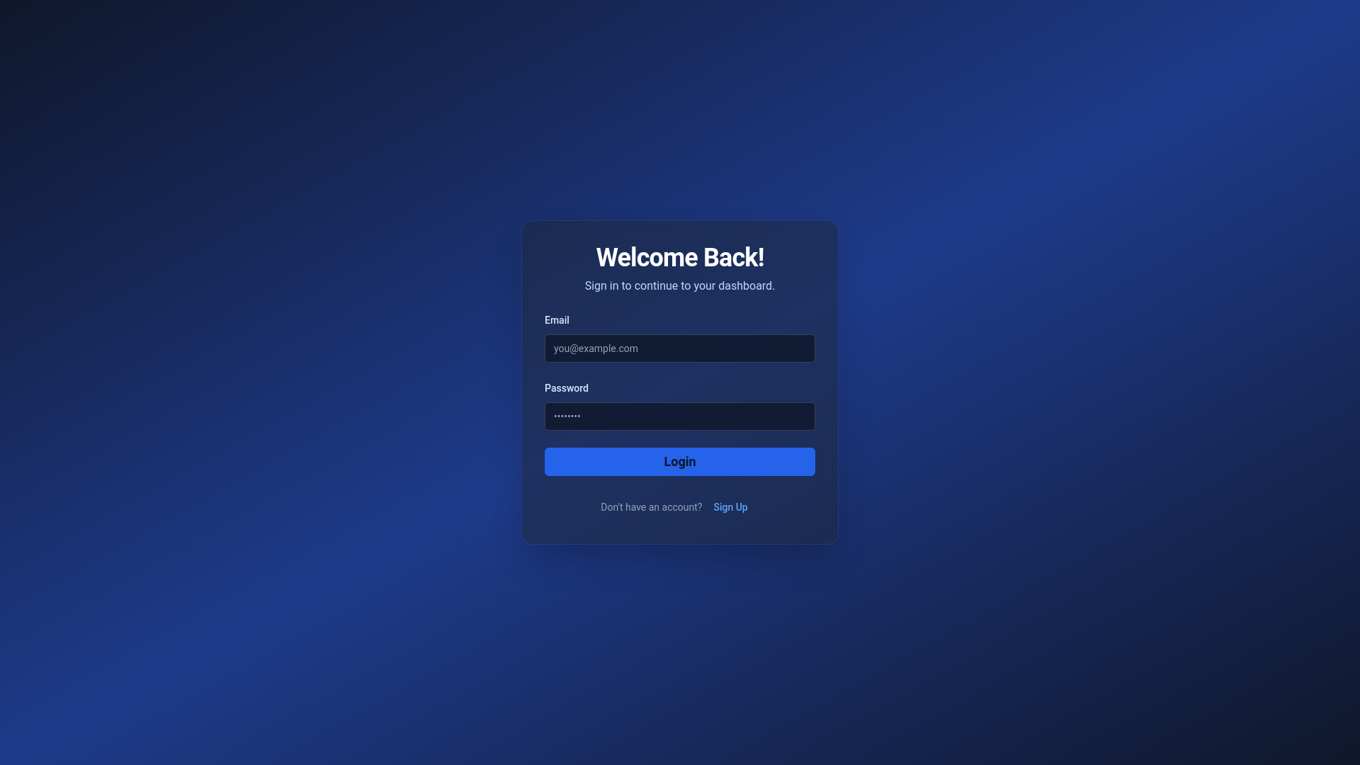 website screenshot of https://gmwvendortracker.com/