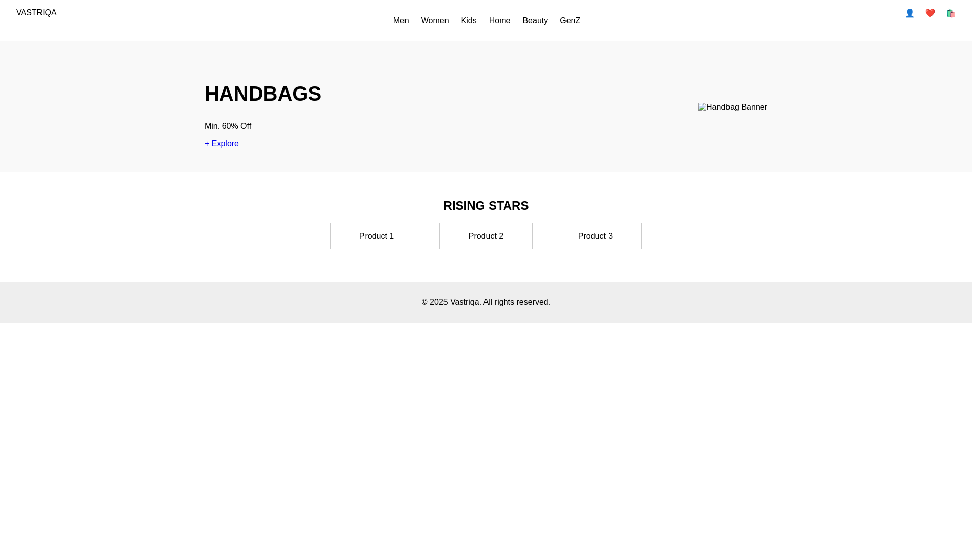 website screenshot of https://vastriqa.com/