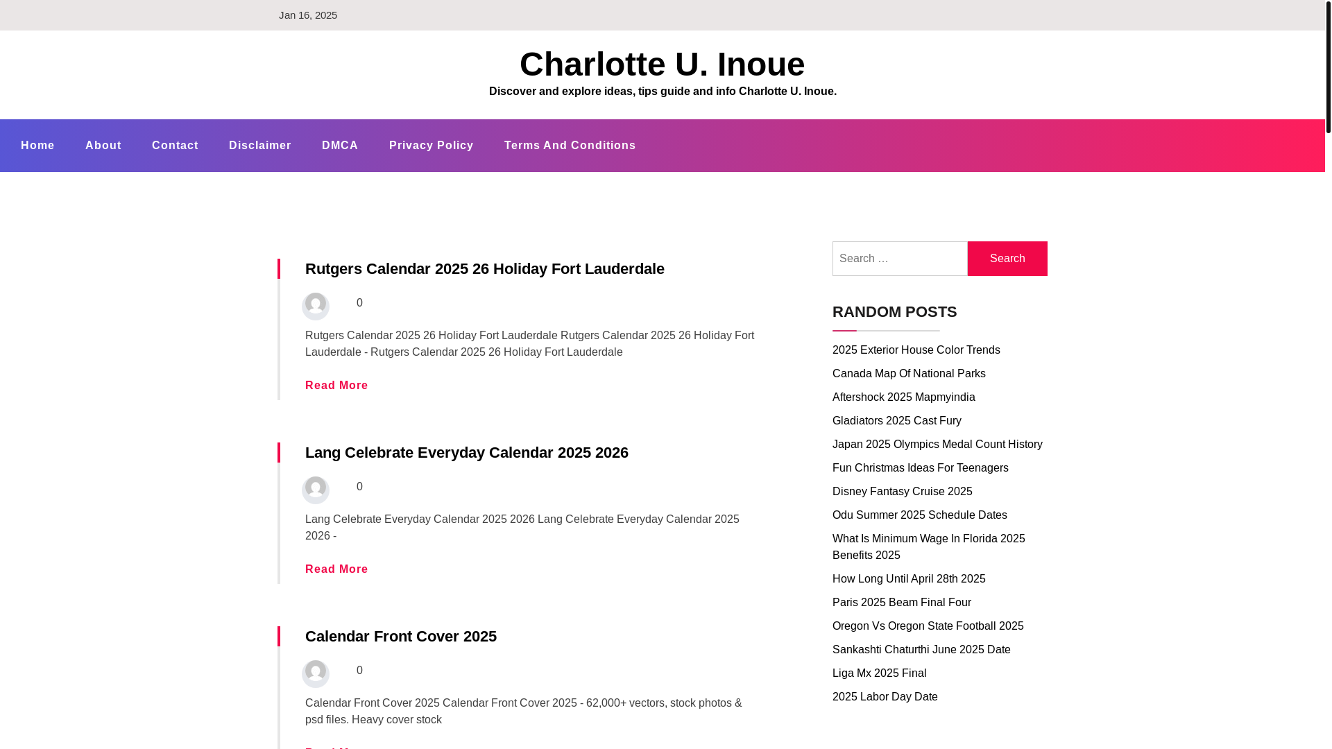 website screenshot of https://charlotteuinoue.pages.dev/