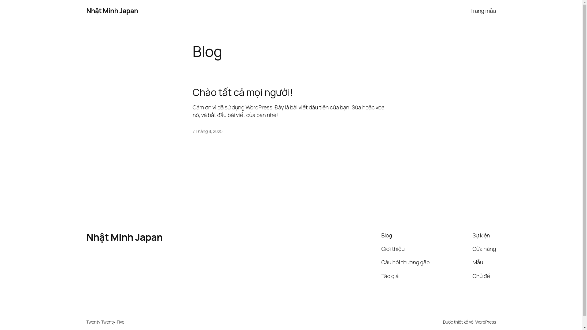 website screenshot of https://nhatminhtransport.com/