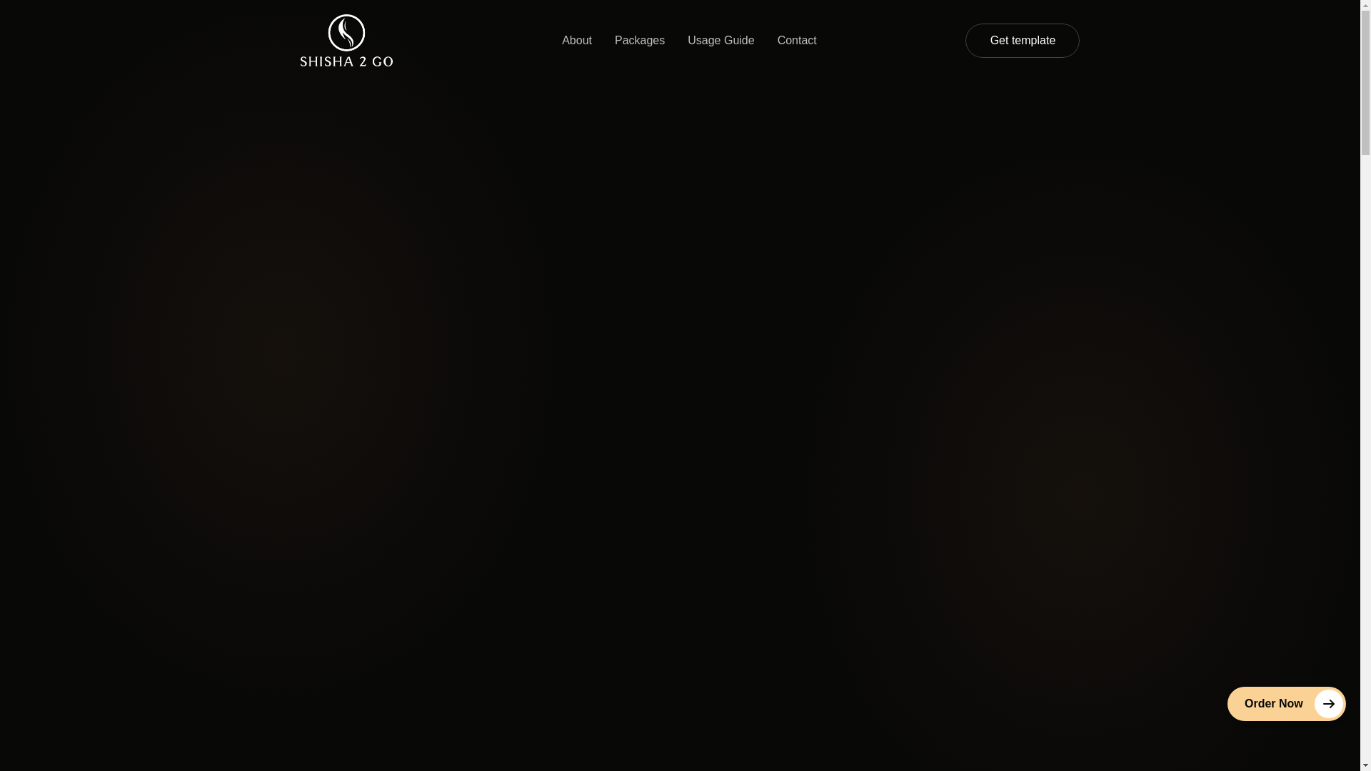 website screenshot of https://shisha2go.co.uk/