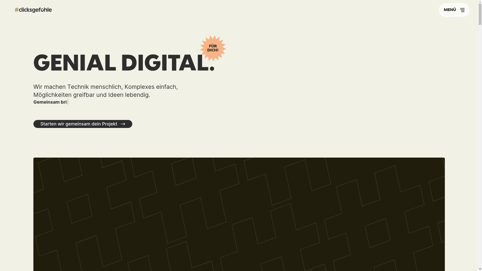 website screenshot of https://clicksgefuehle.at/