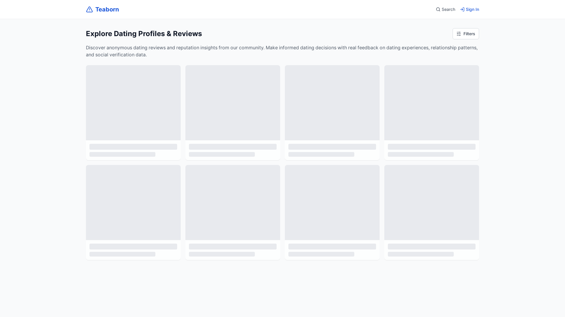 website screenshot of https://teaborn.ai/