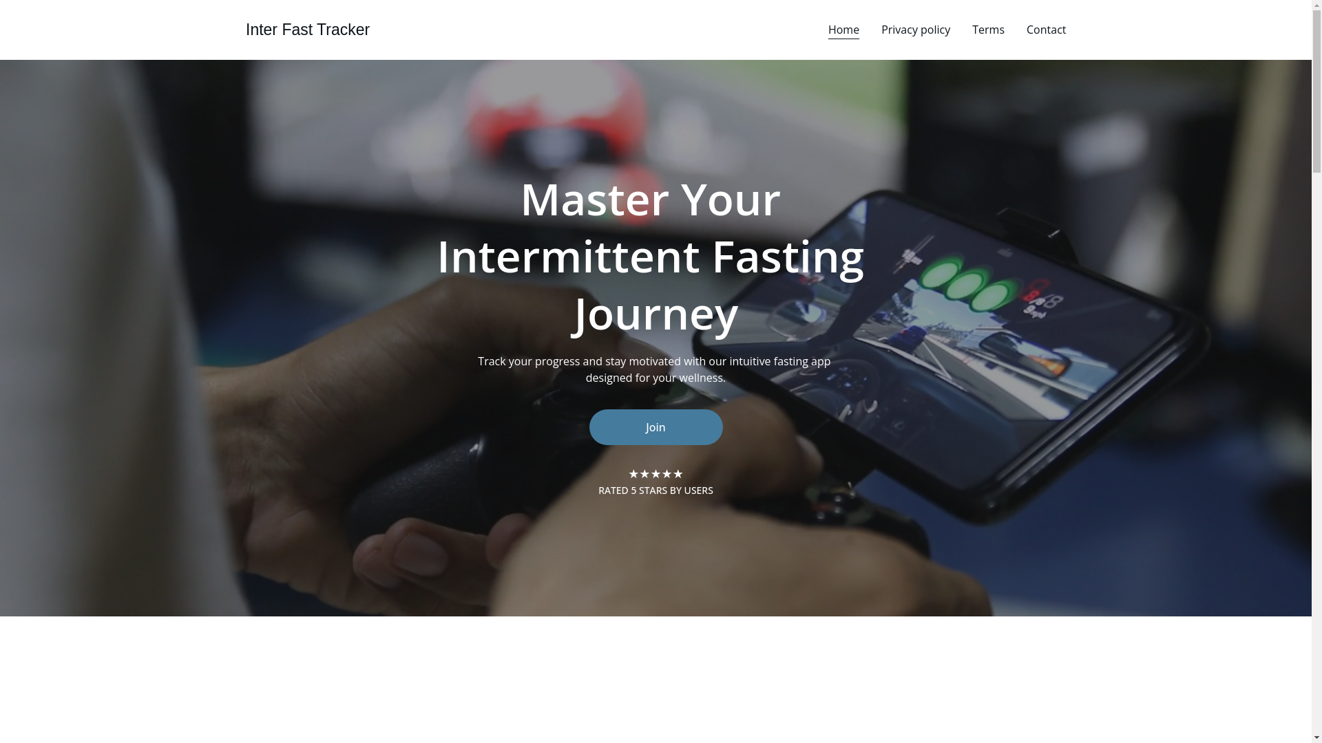 website screenshot of https://interfasttracker.com/
