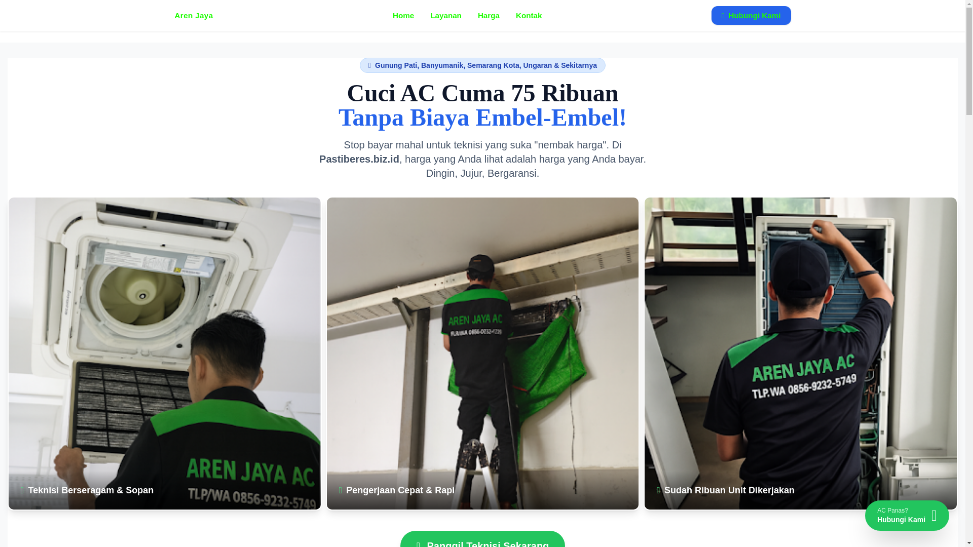 website screenshot of https://teknisiactangsel.biz.id/