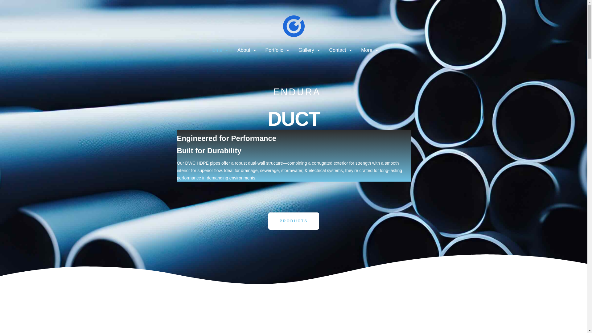 website screenshot of https://enduraduct.in/
