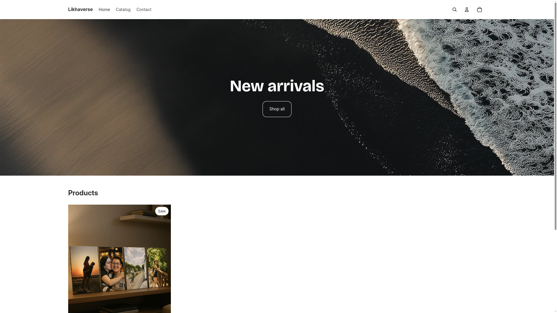 website screenshot of https://likhaverse.xyz/