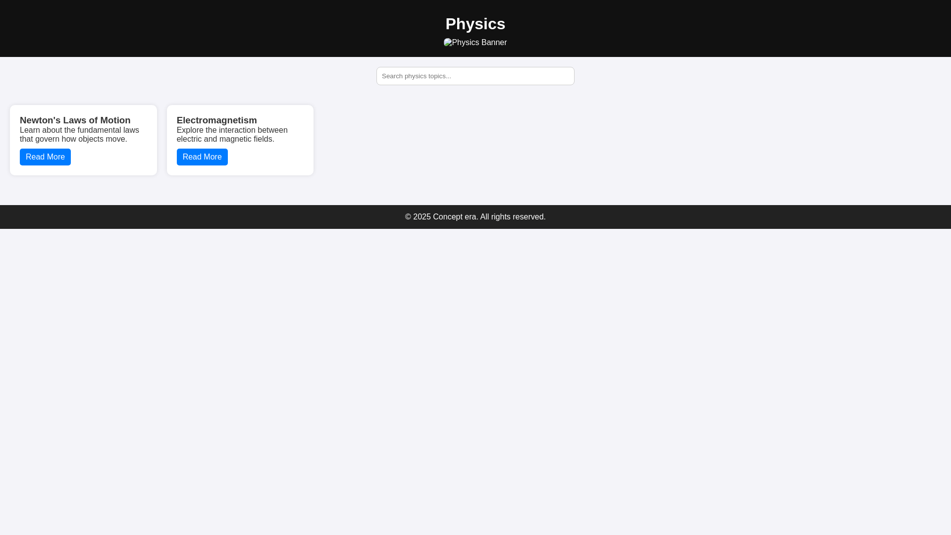 website screenshot of https://conceptera.pages.dev/
