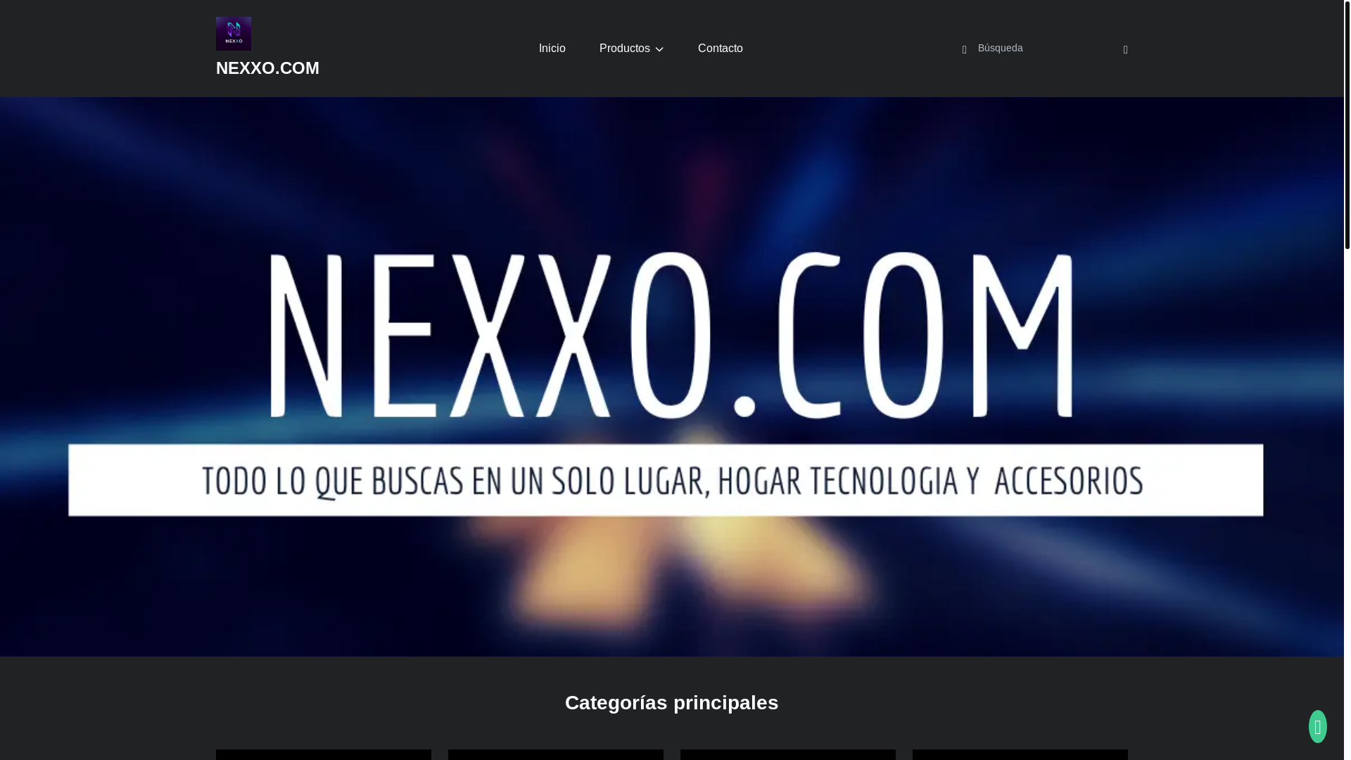 website screenshot of https://nexxolive.shop/