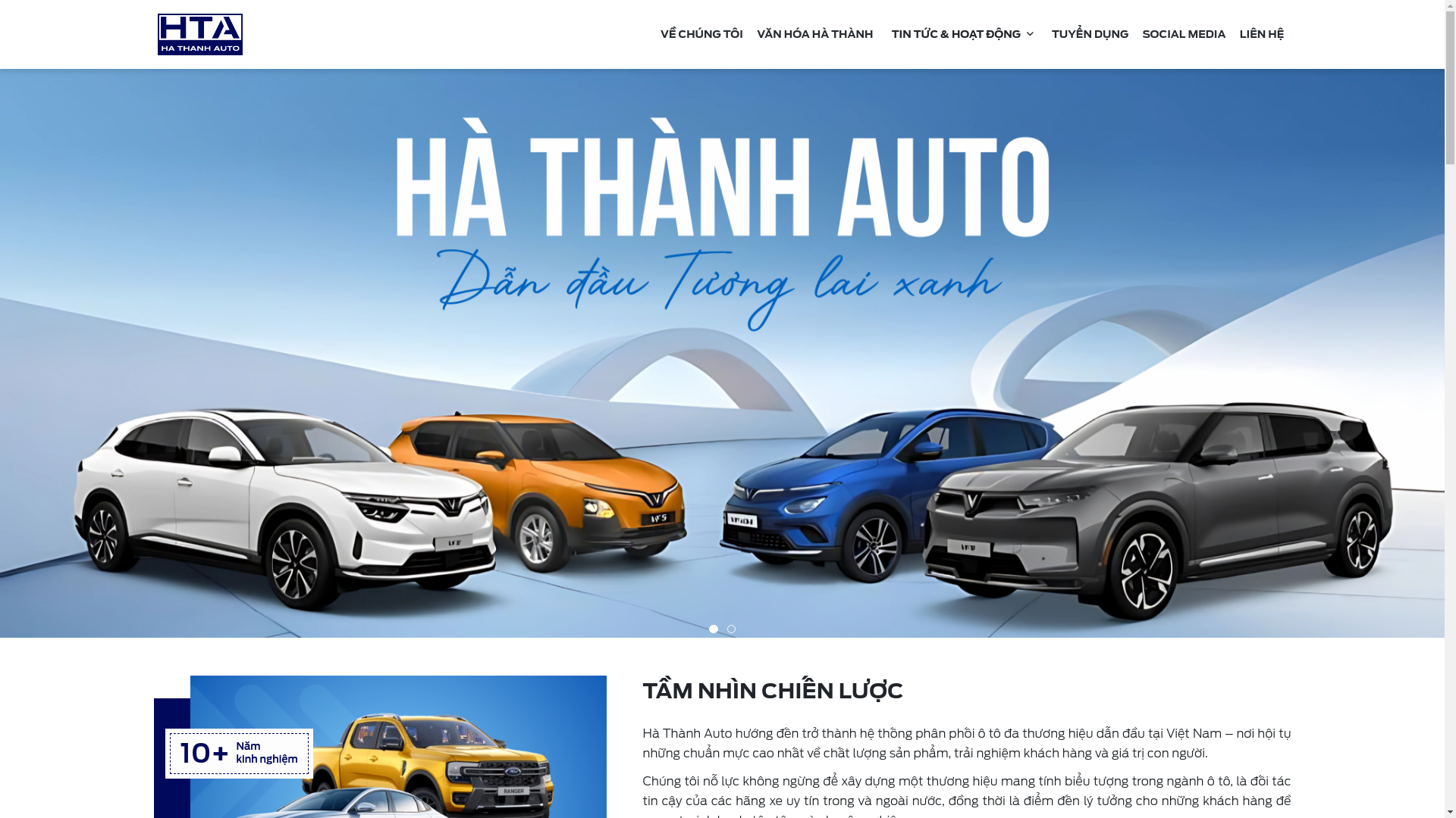 website screenshot of https://hathanh-auto.com.vn/