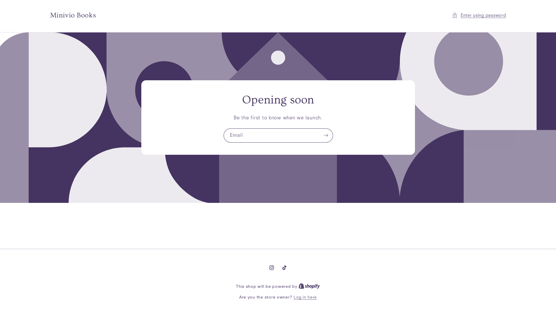 website screenshot of https://miniviobooks.com/