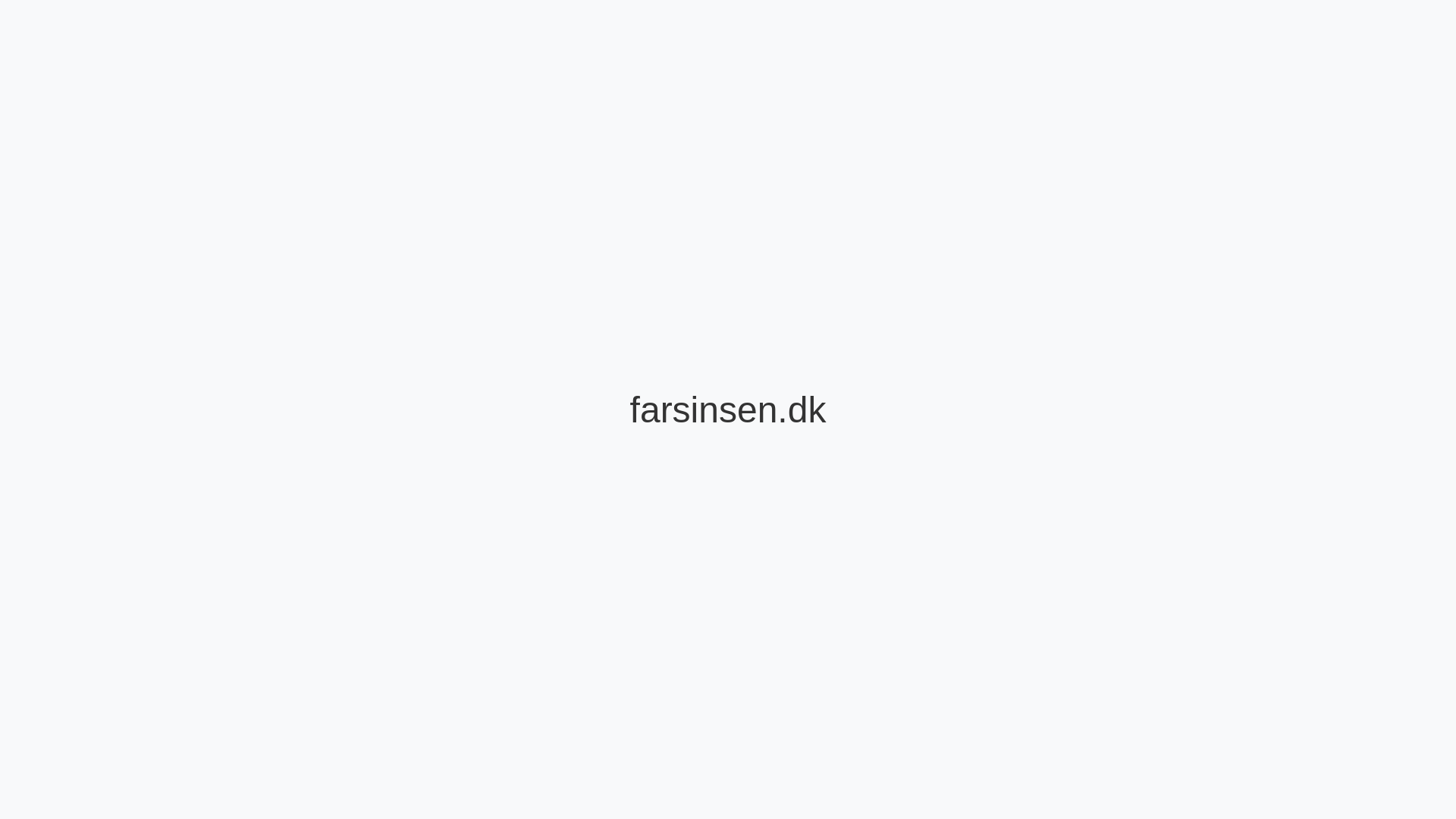 website screenshot of https://farsinsen-dk-website.pages.dev/