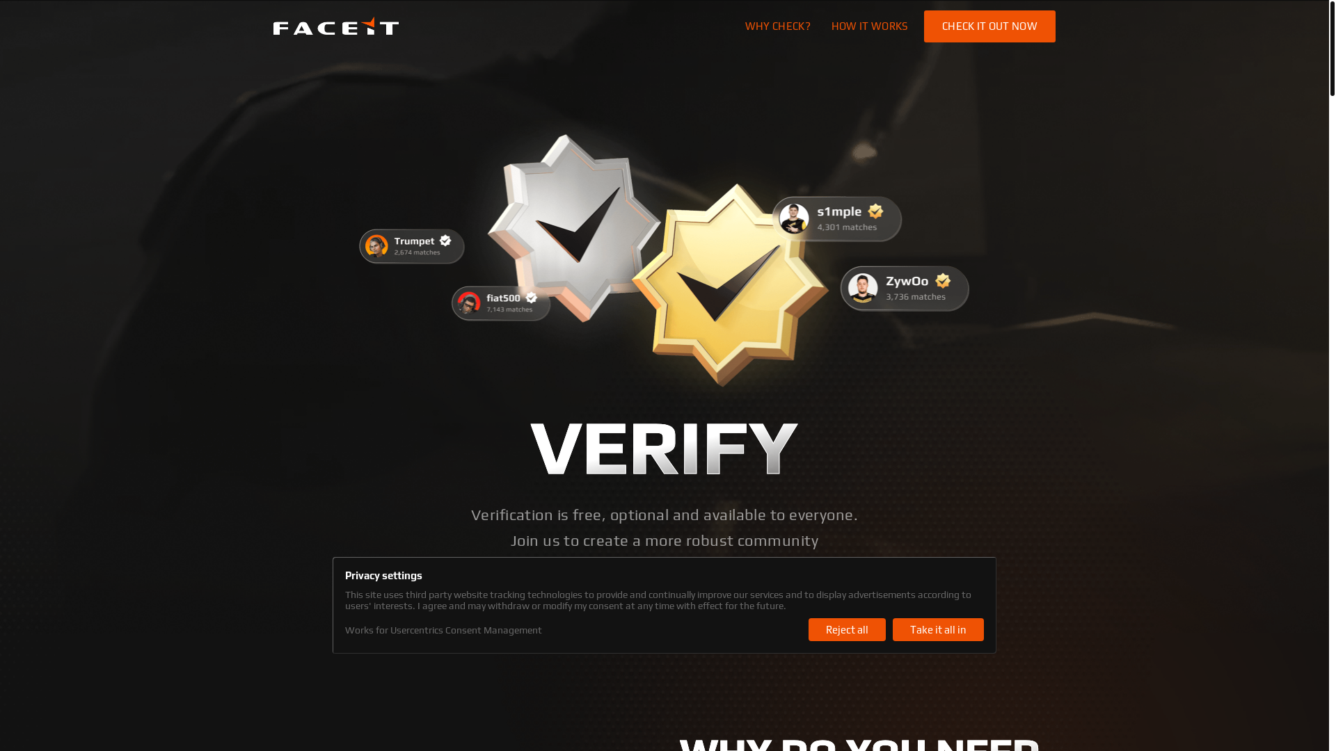 website screenshot of https://faclethub.com/