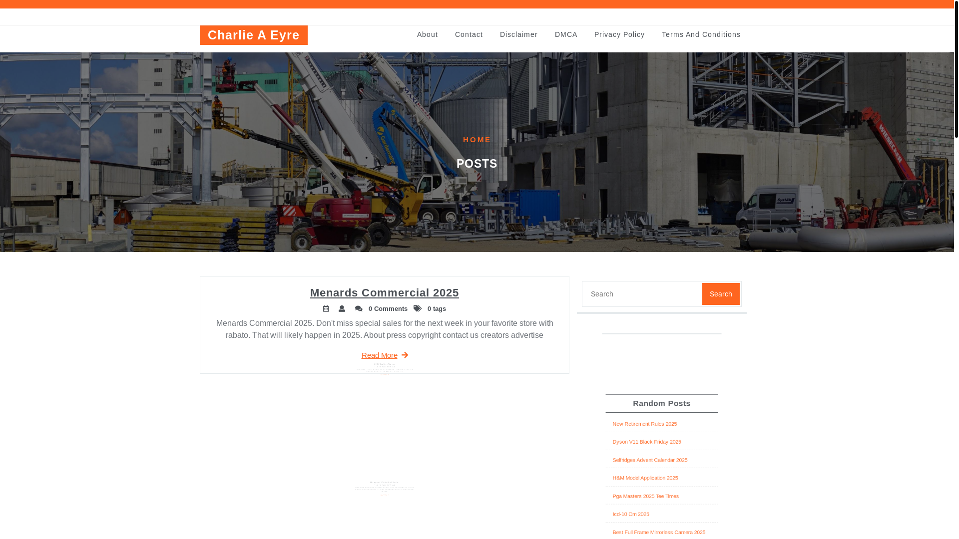 website screenshot of https://charlieaeyre.pages.dev/
