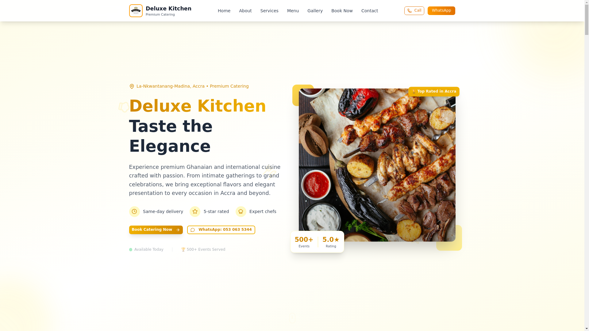 website screenshot of https://deluxekitch.com/