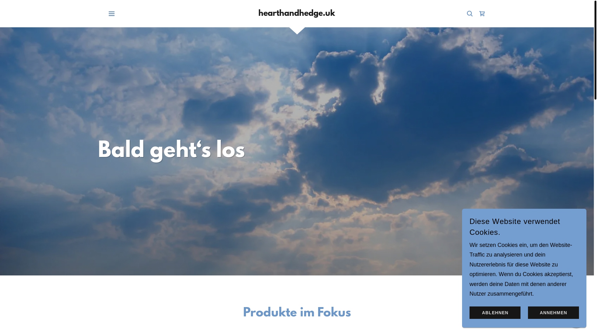 website screenshot of https://hearthandhedge.uk/