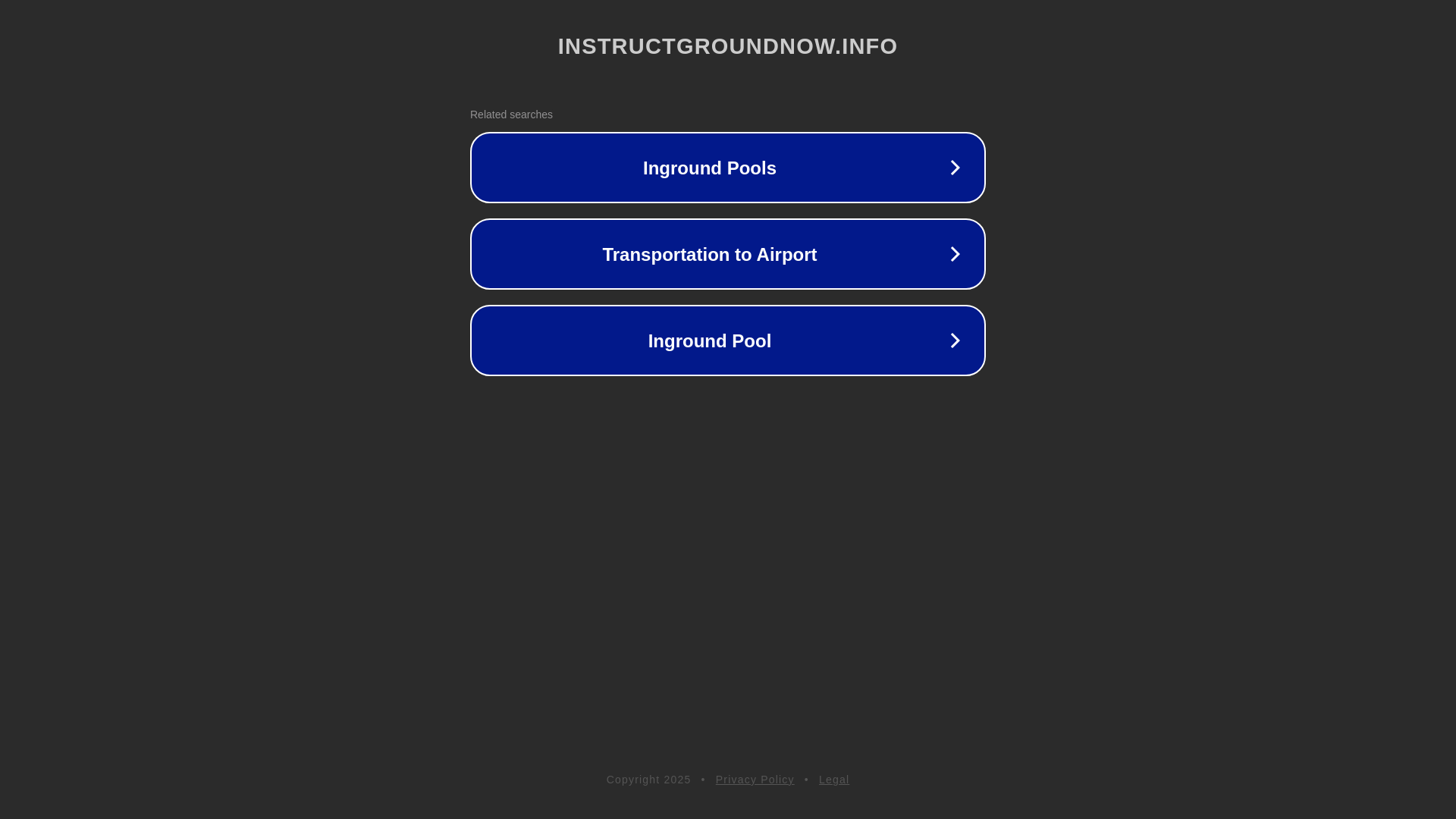 website screenshot of https://instructgroundnow.info/