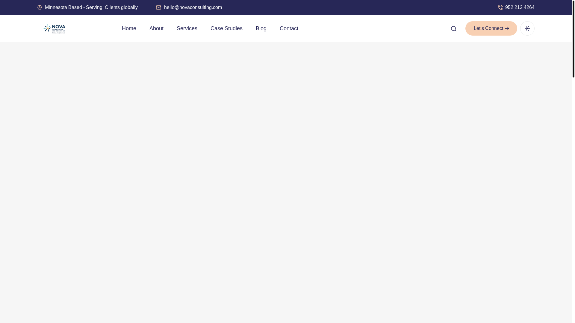 website screenshot of https://novacinsights.com/