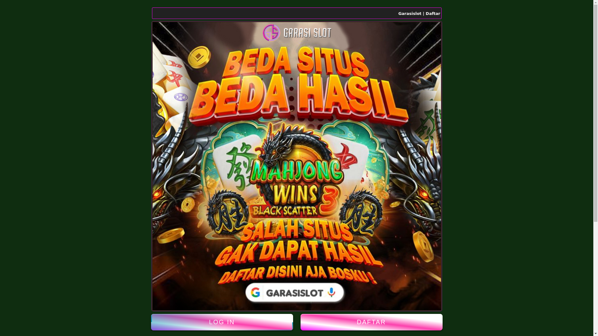 website screenshot of https://garasislotroket.pages.dev/