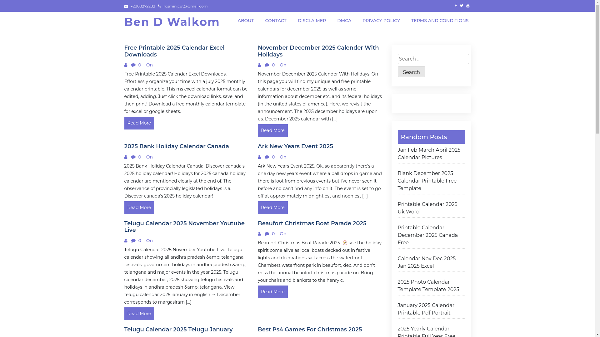 website screenshot of https://bendwalkom.pages.dev/