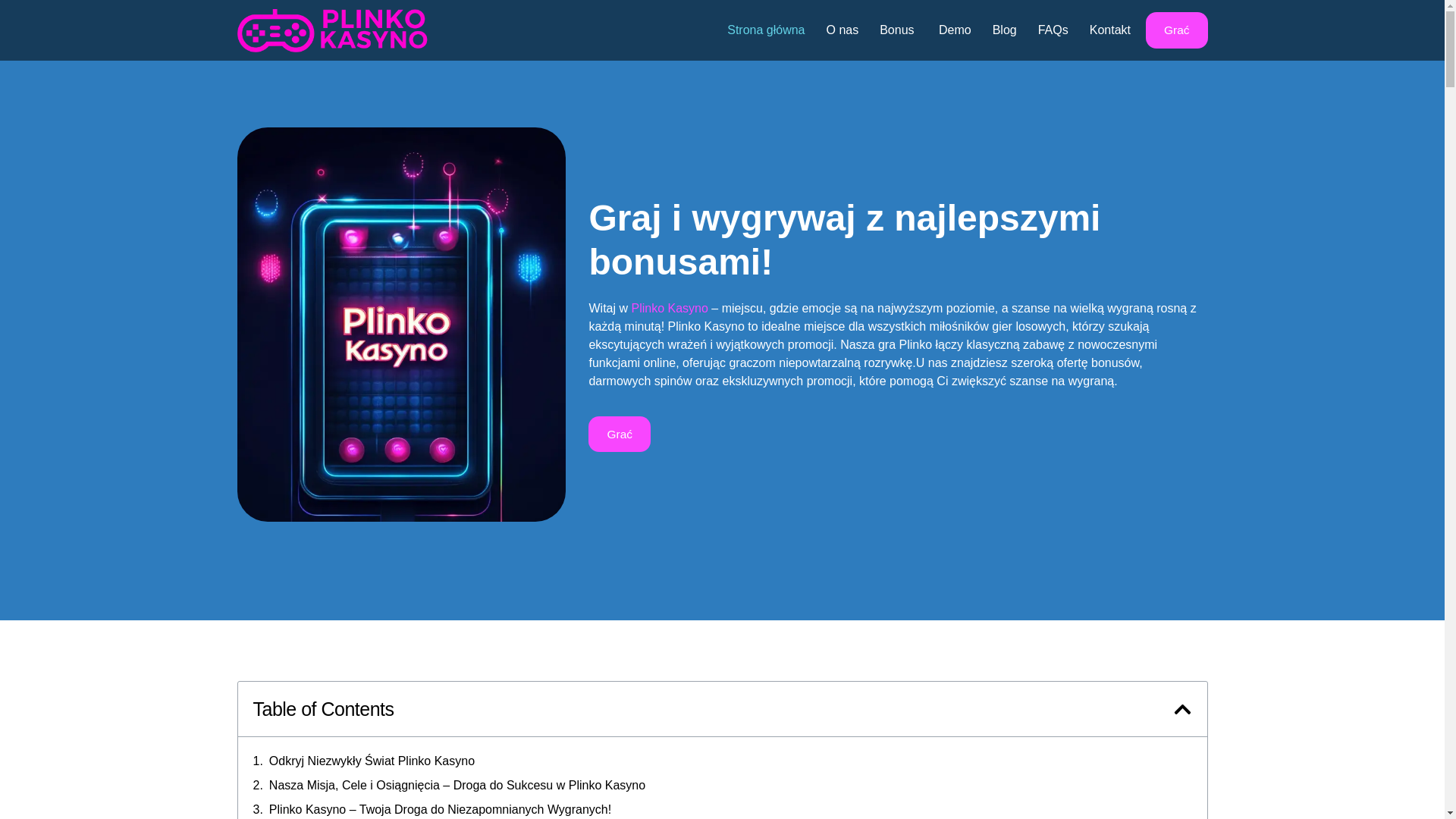 website screenshot of https://plinko-kasyno-com-pl.pages.dev/