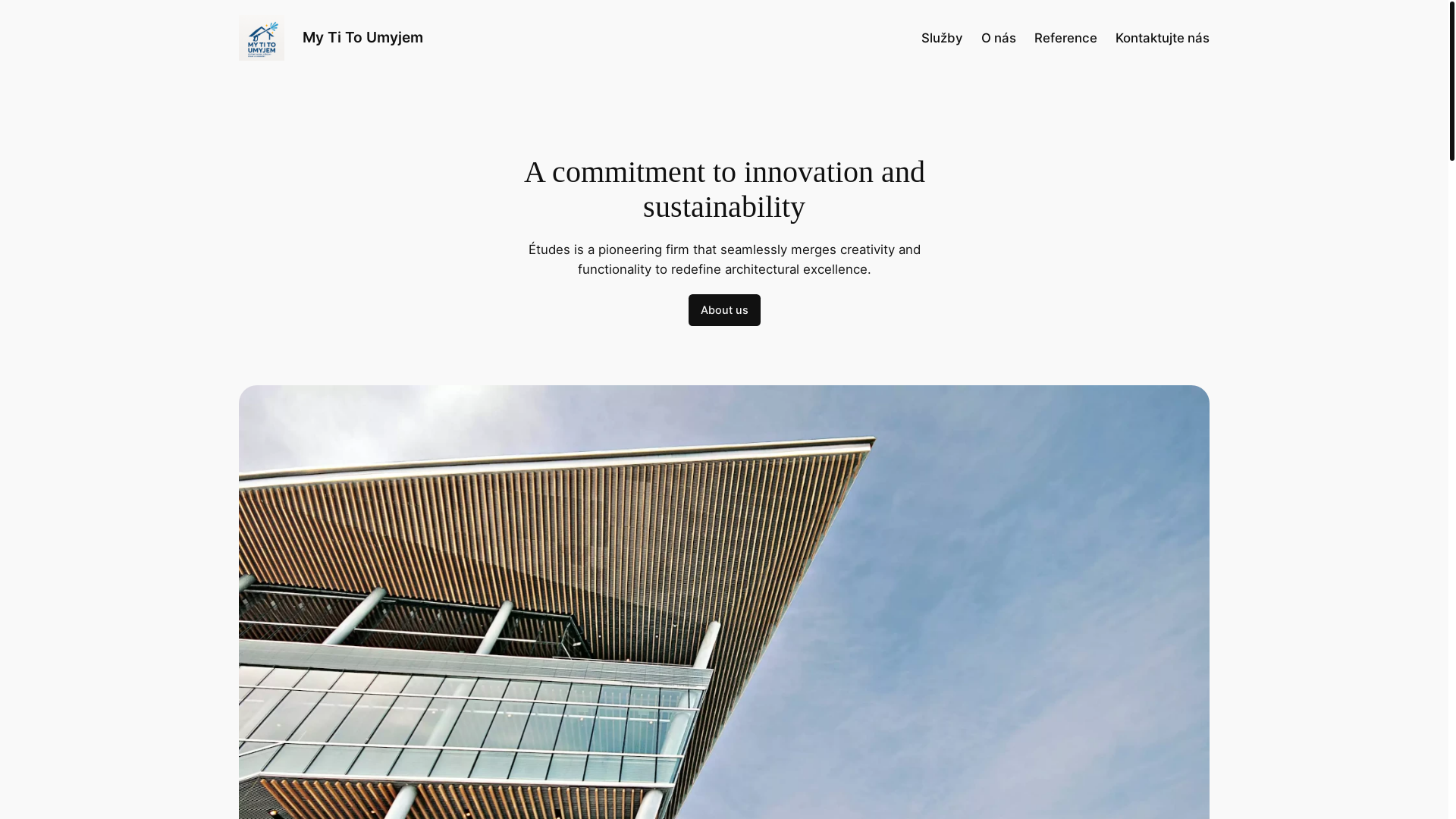 website screenshot of https://mytitoumyjem.cz/