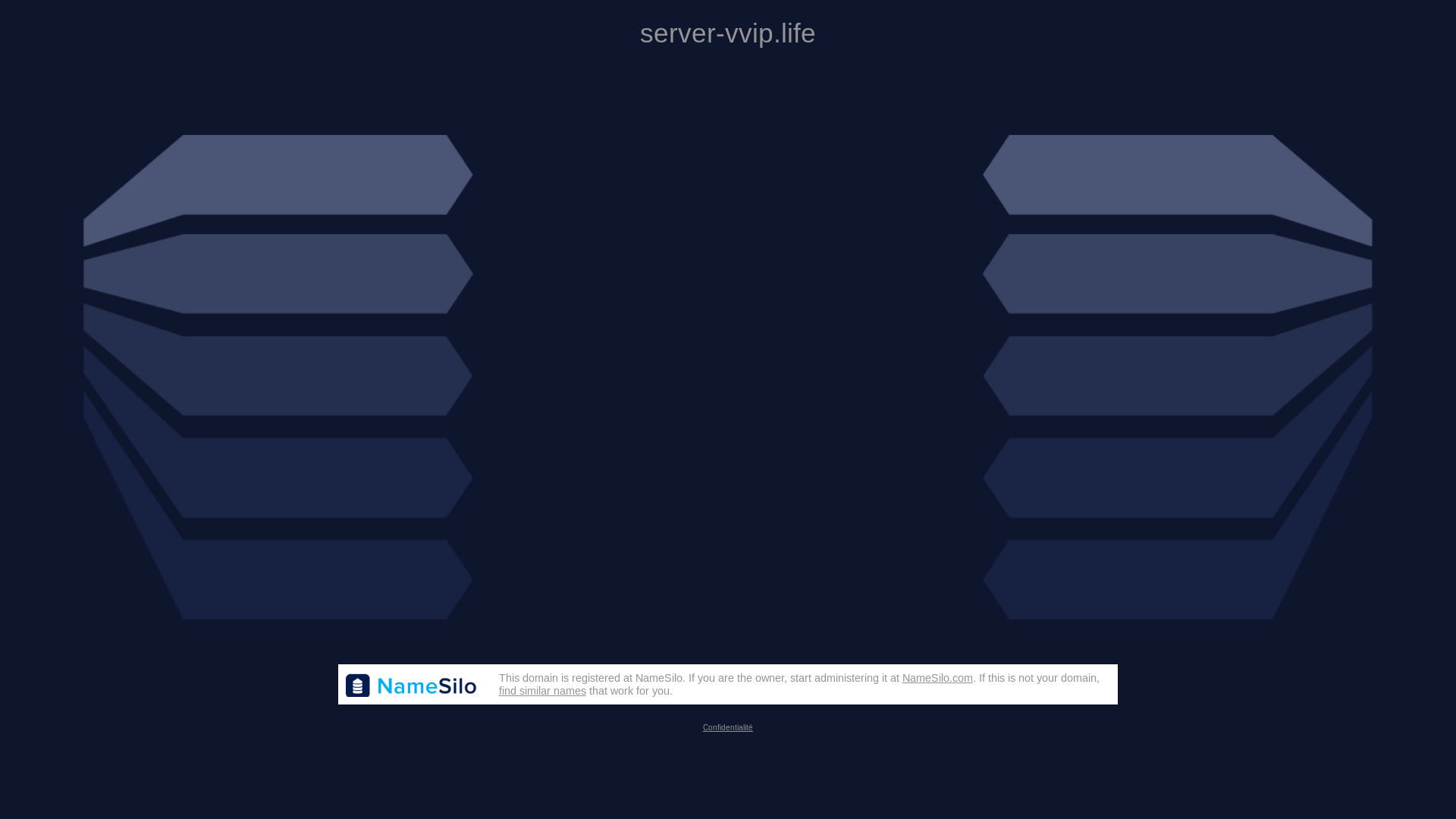 website screenshot of https://server-vvip.life/