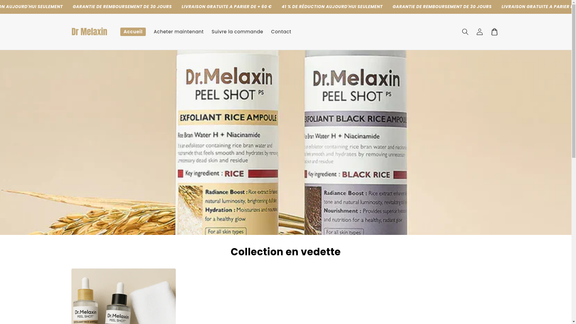 website screenshot of https://drmelaxinfr.com/