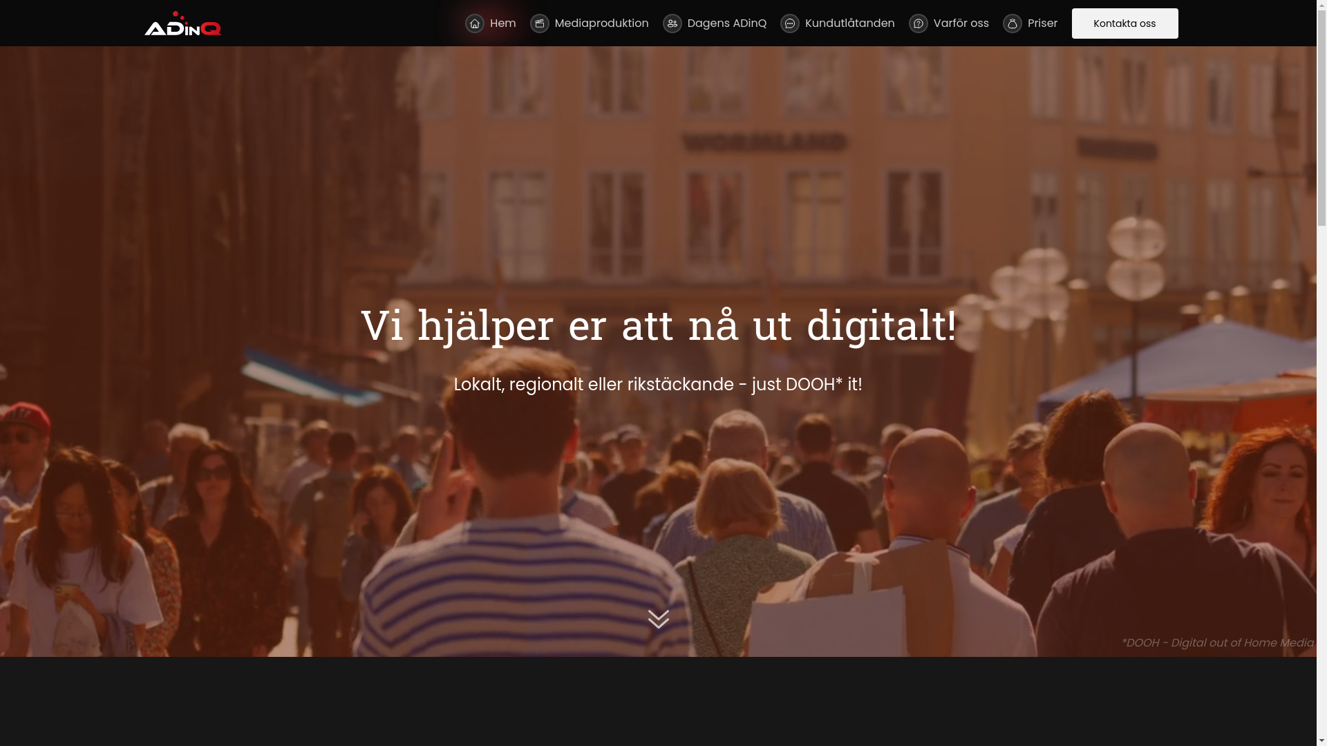 website screenshot of https://adinq.pages.dev/
